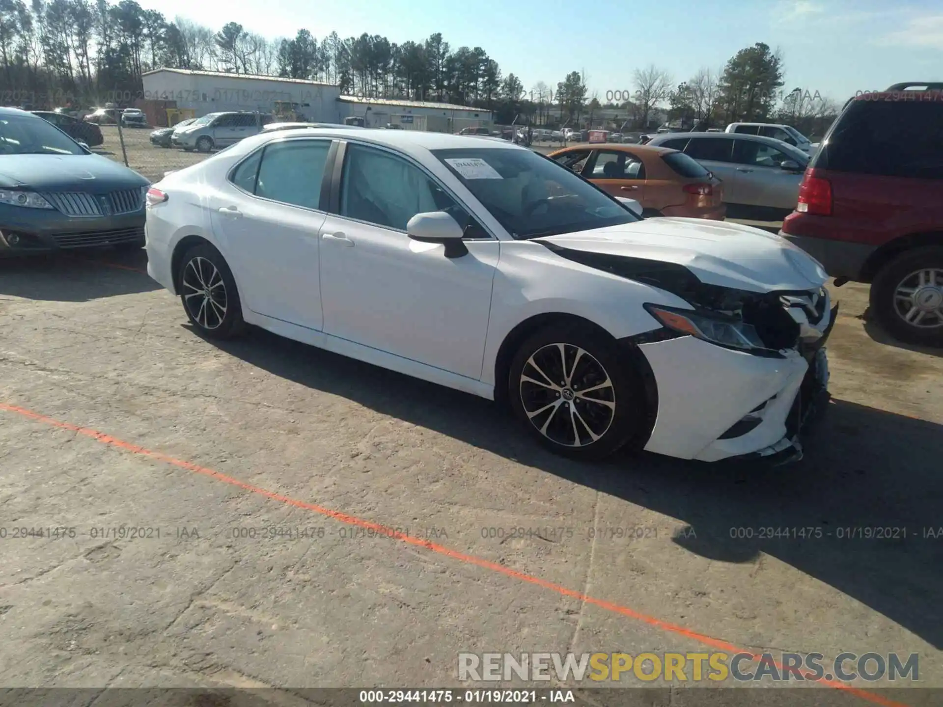 1 Photograph of a damaged car 4T1B11HK5KU777962 TOYOTA CAMRY 2019