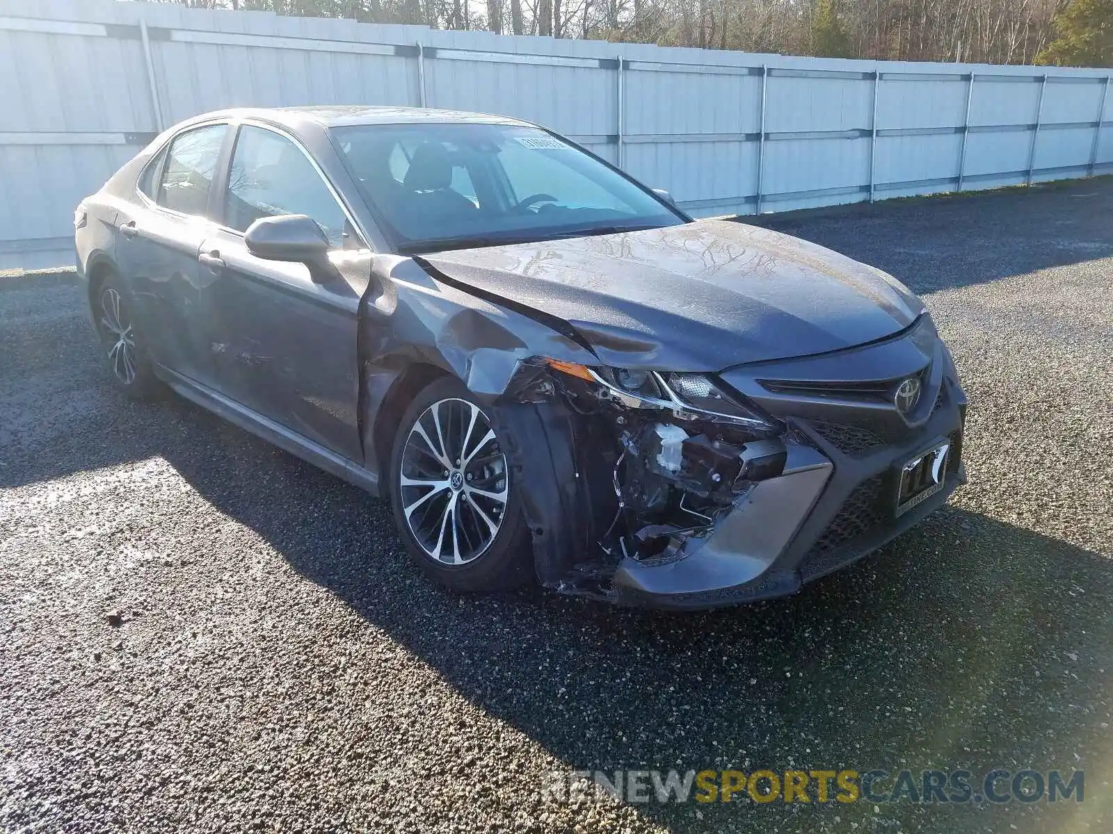 1 Photograph of a damaged car 4T1B11HK5KU778593 TOYOTA CAMRY 2019