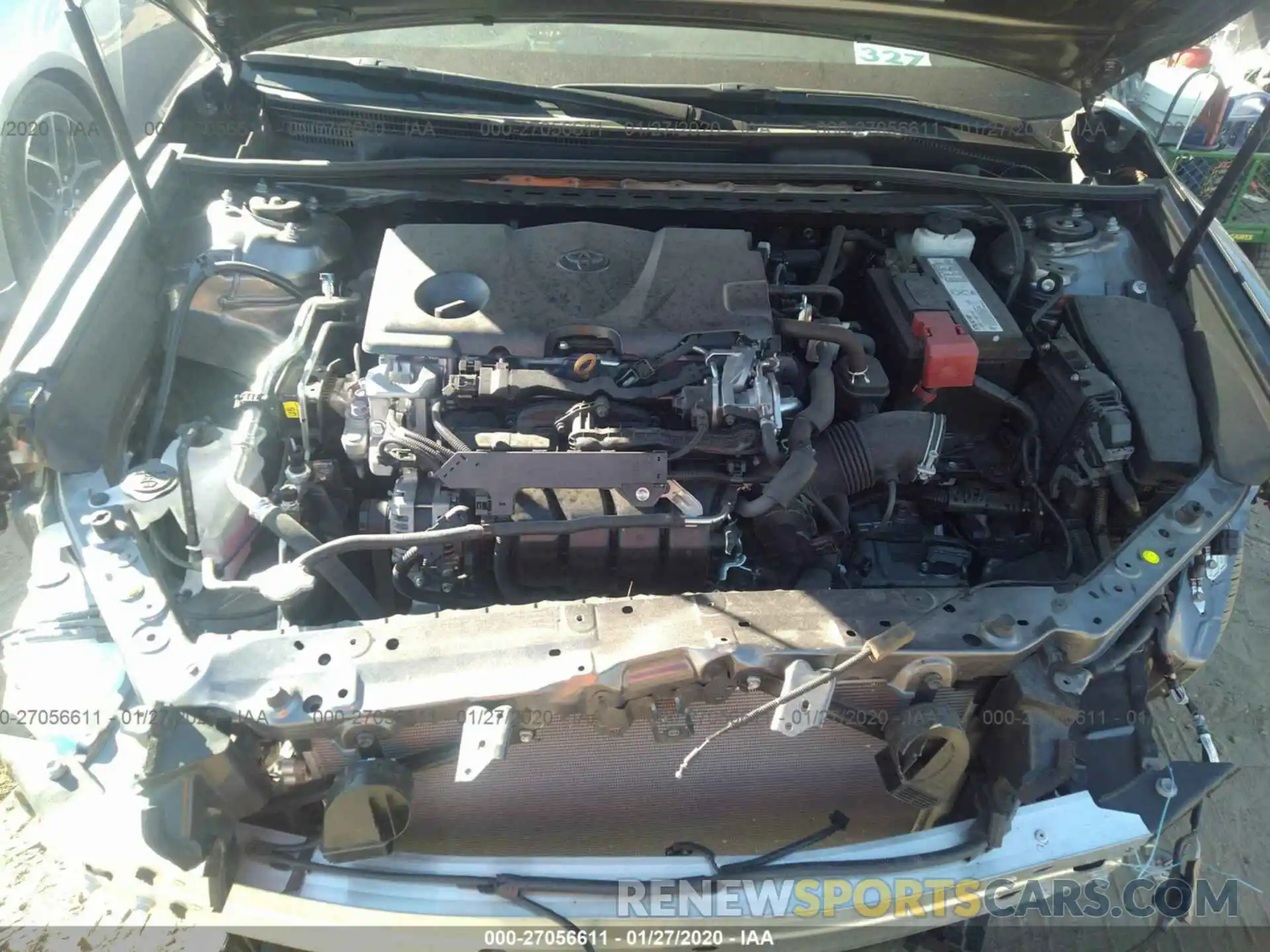 10 Photograph of a damaged car 4T1B11HK5KU781381 TOYOTA CAMRY 2019