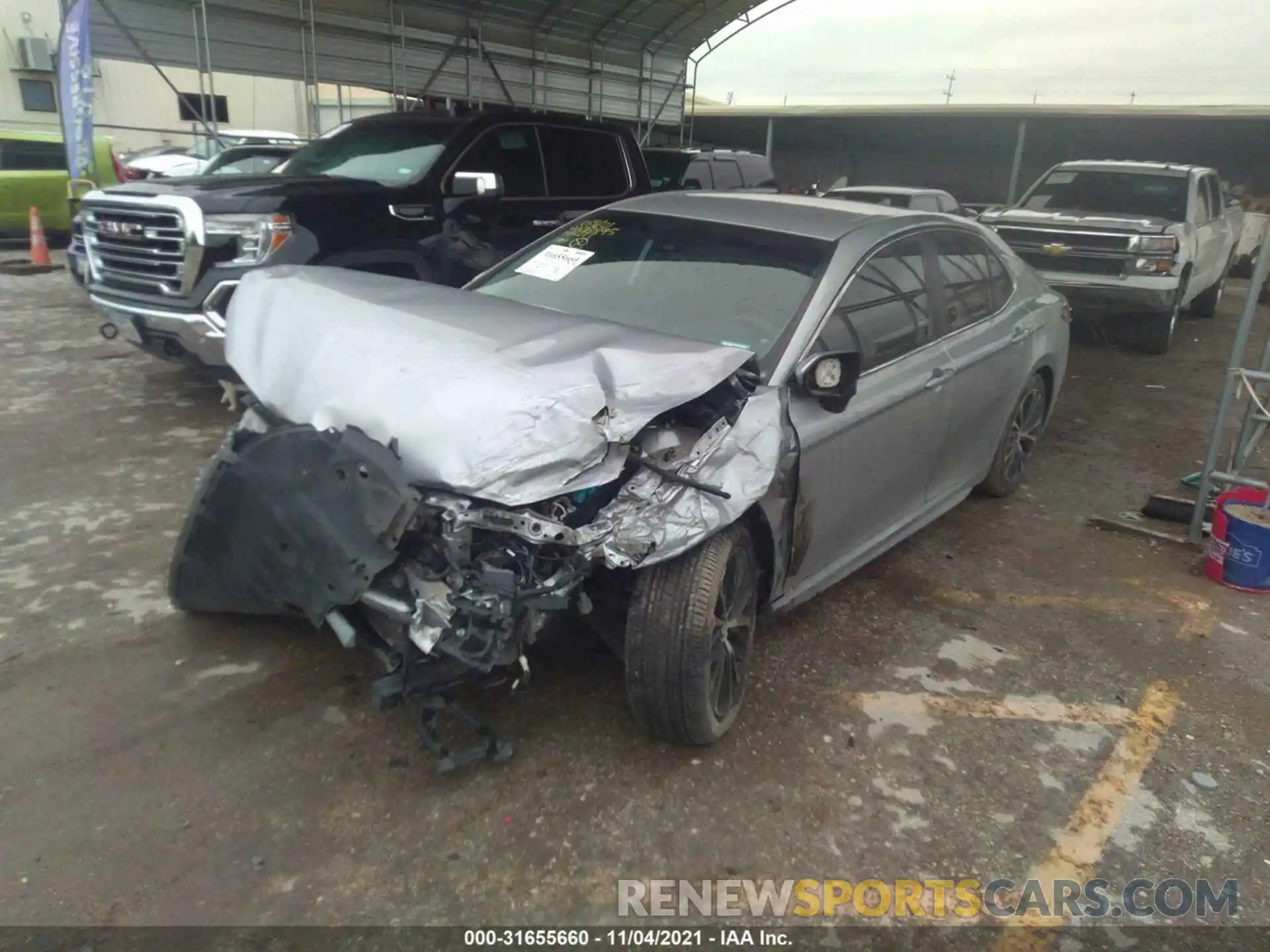 2 Photograph of a damaged car 4T1B11HK5KU782773 TOYOTA CAMRY 2019