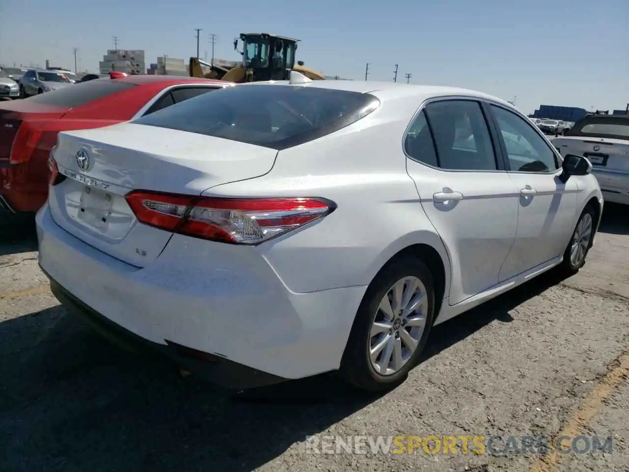 4 Photograph of a damaged car 4T1B11HK5KU783549 TOYOTA CAMRY 2019