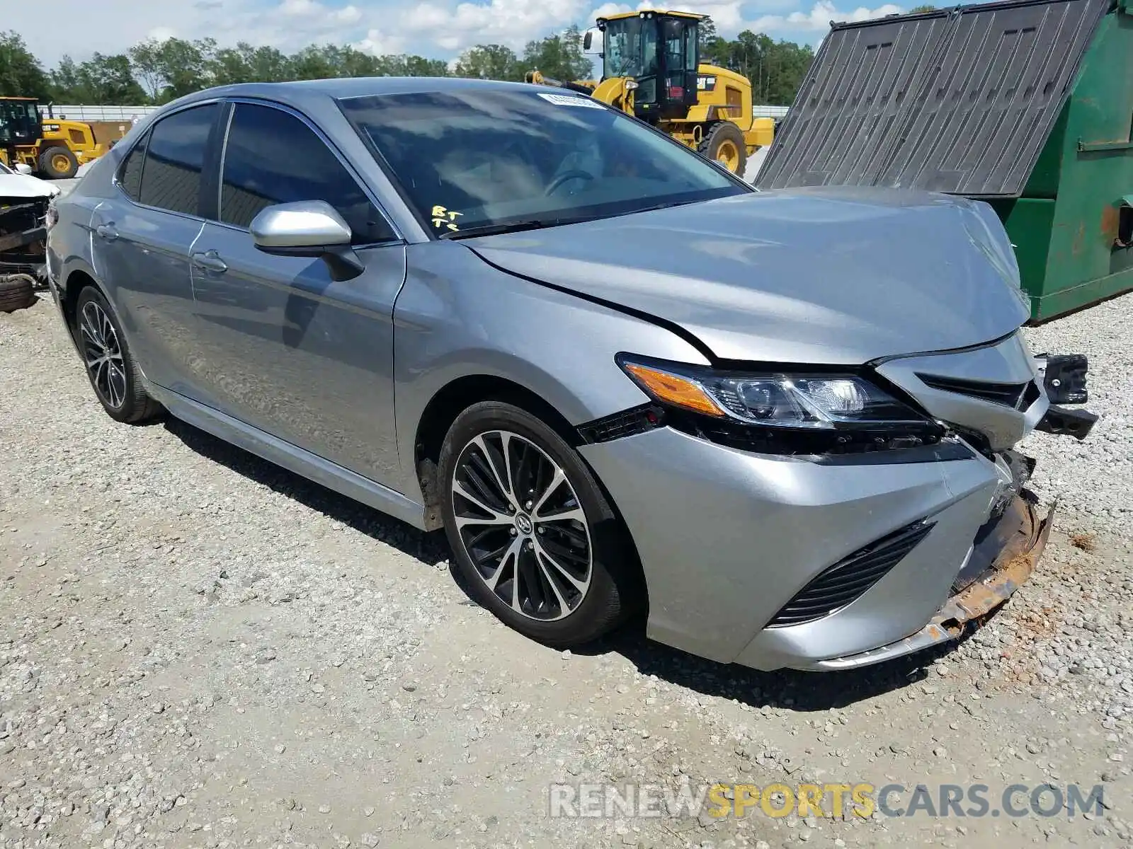 1 Photograph of a damaged car 4T1B11HK5KU783728 TOYOTA CAMRY 2019