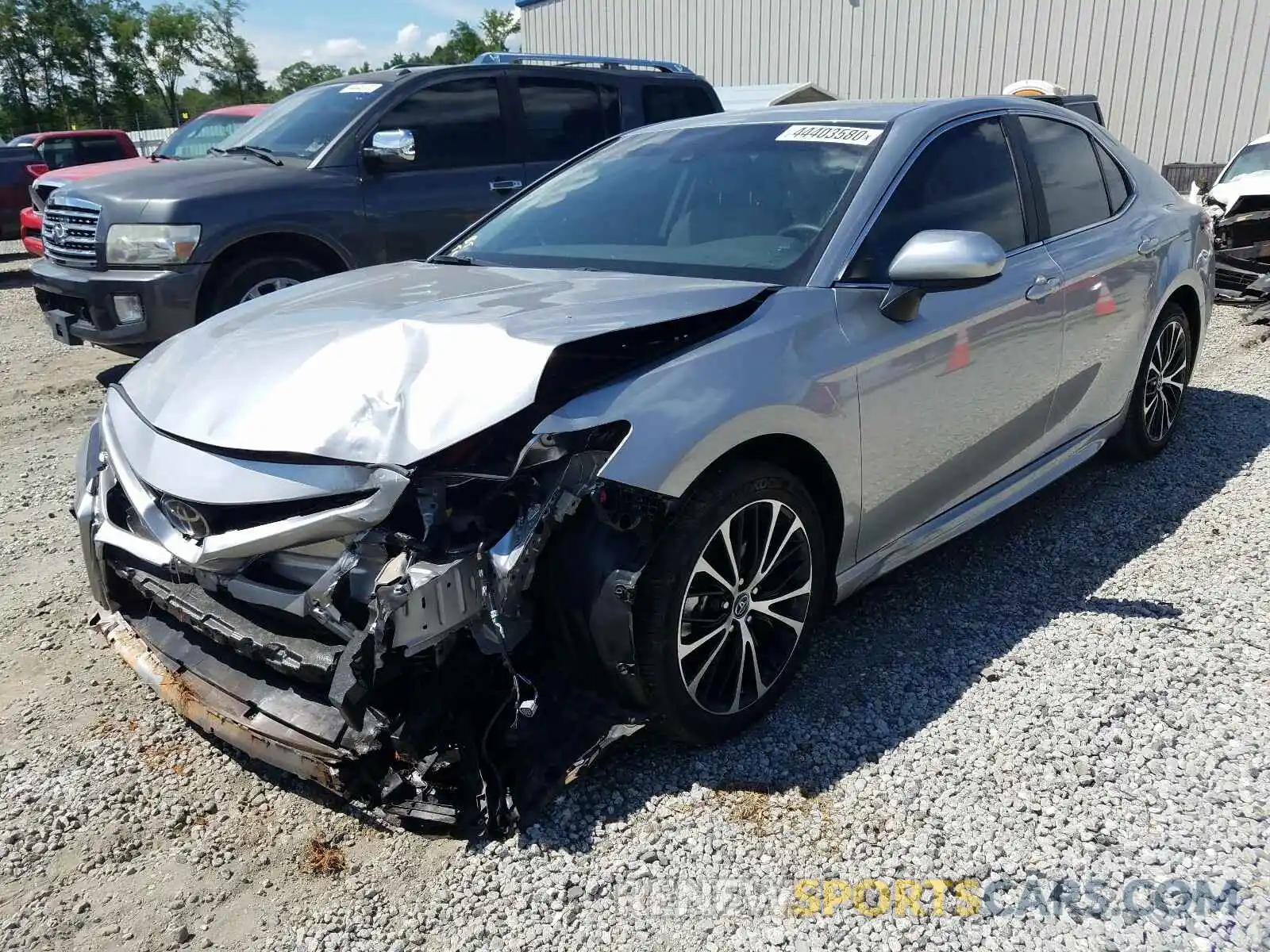 2 Photograph of a damaged car 4T1B11HK5KU783728 TOYOTA CAMRY 2019