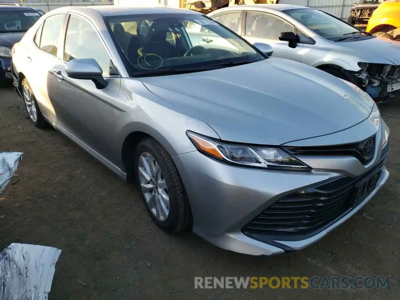 1 Photograph of a damaged car 4T1B11HK5KU786354 TOYOTA CAMRY 2019