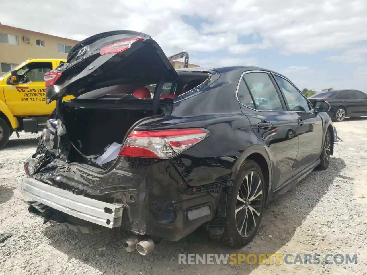 4 Photograph of a damaged car 4T1B11HK5KU787049 TOYOTA CAMRY 2019