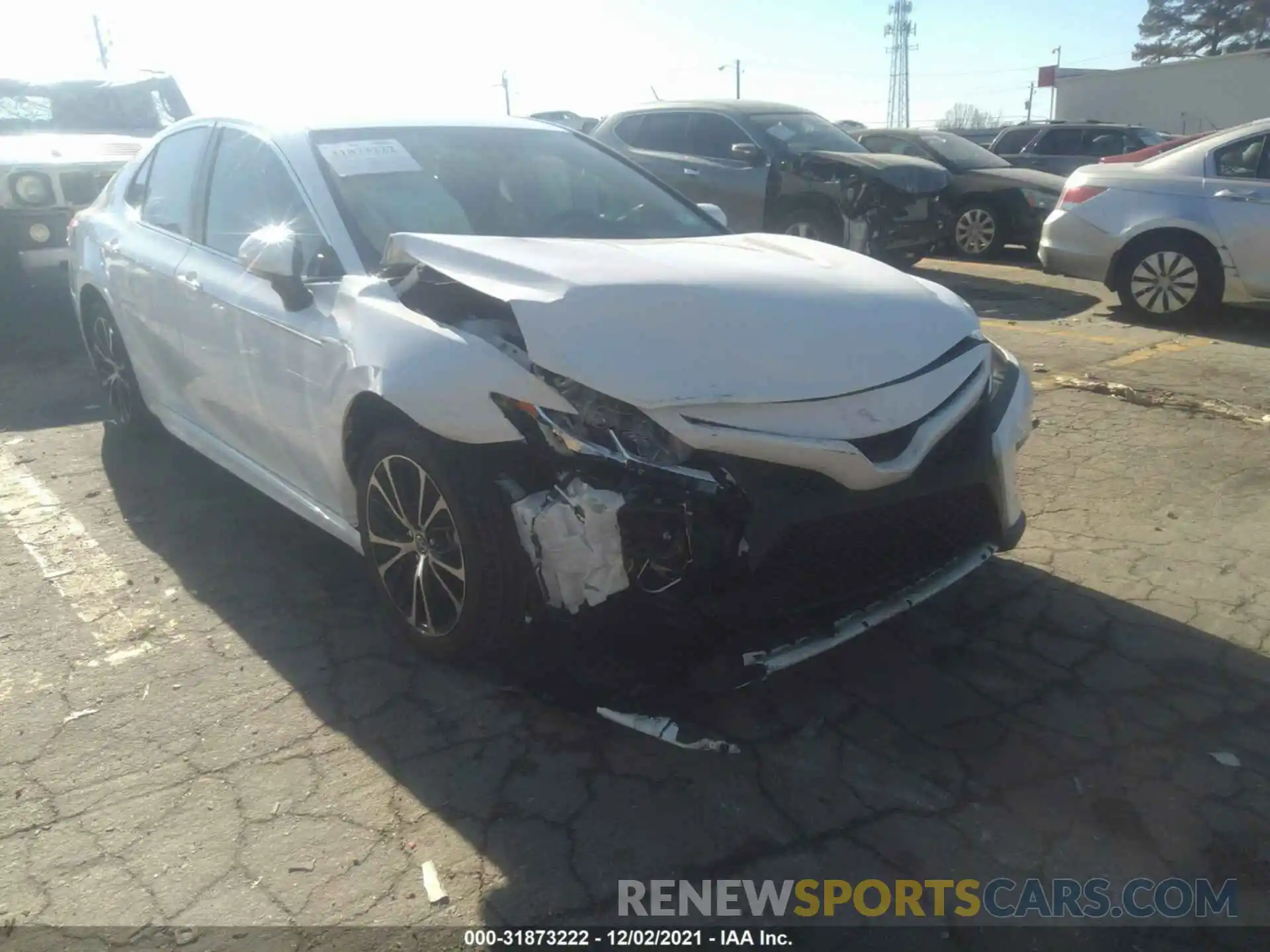 1 Photograph of a damaged car 4T1B11HK5KU787536 TOYOTA CAMRY 2019