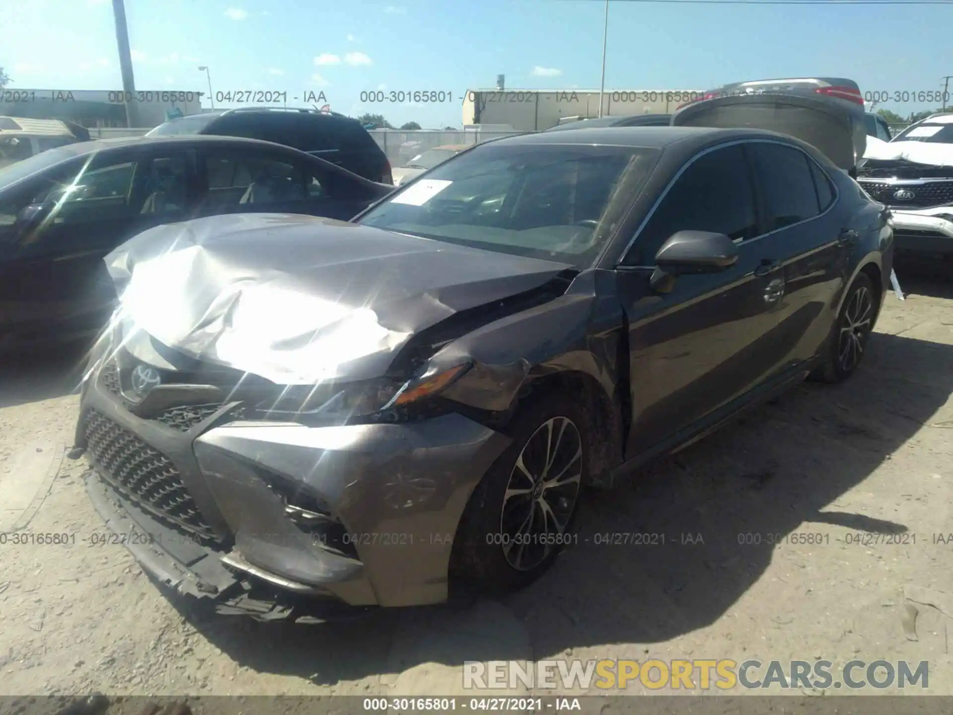 2 Photograph of a damaged car 4T1B11HK5KU788234 TOYOTA CAMRY 2019