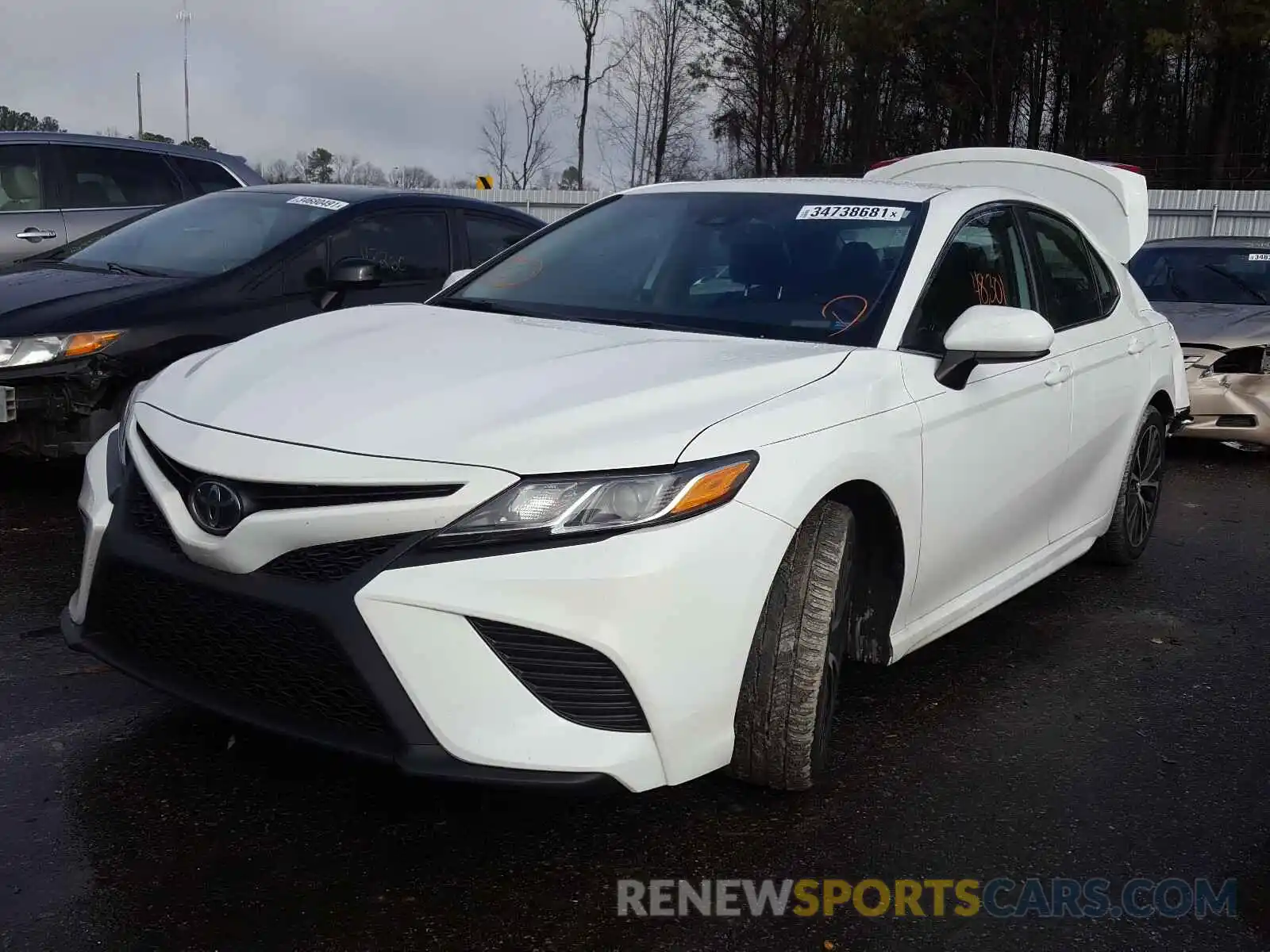 2 Photograph of a damaged car 4T1B11HK5KU788282 TOYOTA CAMRY 2019