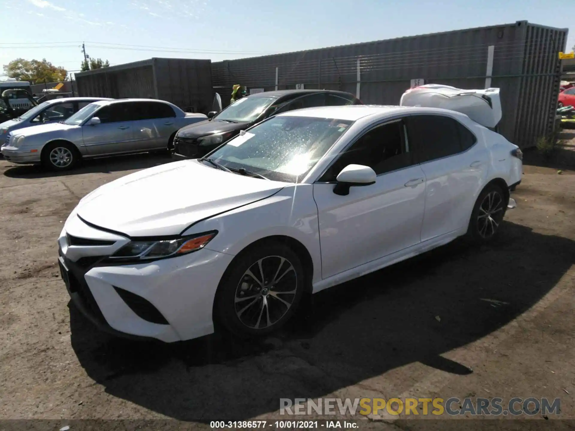 2 Photograph of a damaged car 4T1B11HK5KU788623 TOYOTA CAMRY 2019