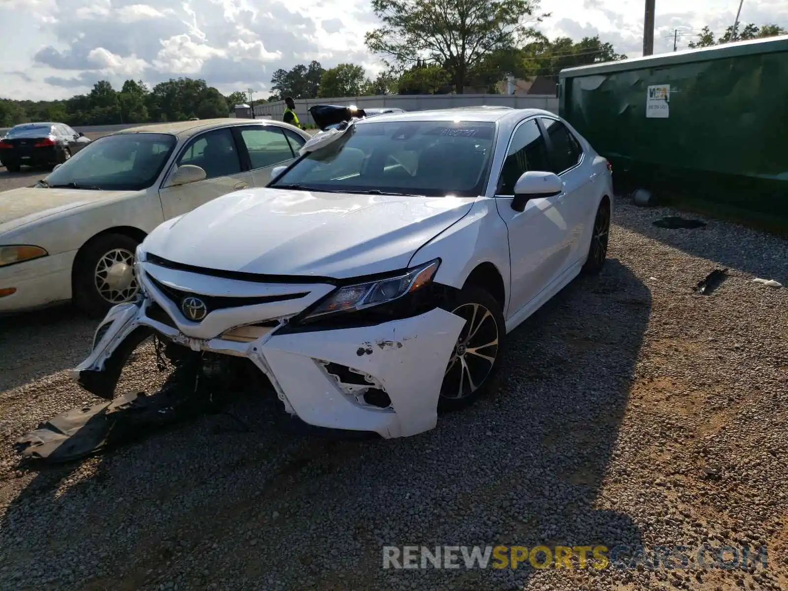 2 Photograph of a damaged car 4T1B11HK5KU788816 TOYOTA CAMRY 2019