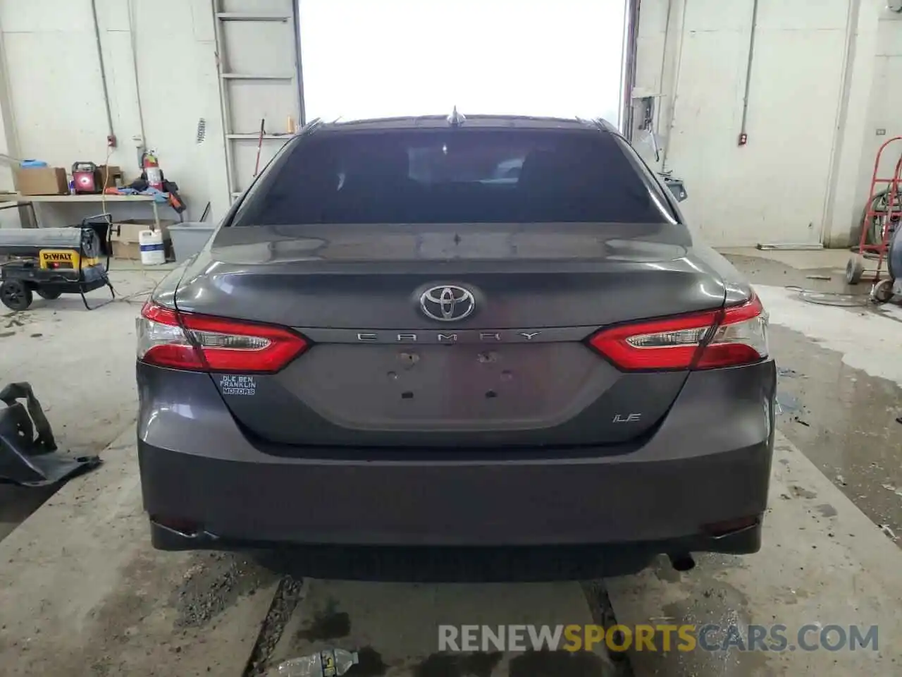 6 Photograph of a damaged car 4T1B11HK5KU788962 TOYOTA CAMRY 2019