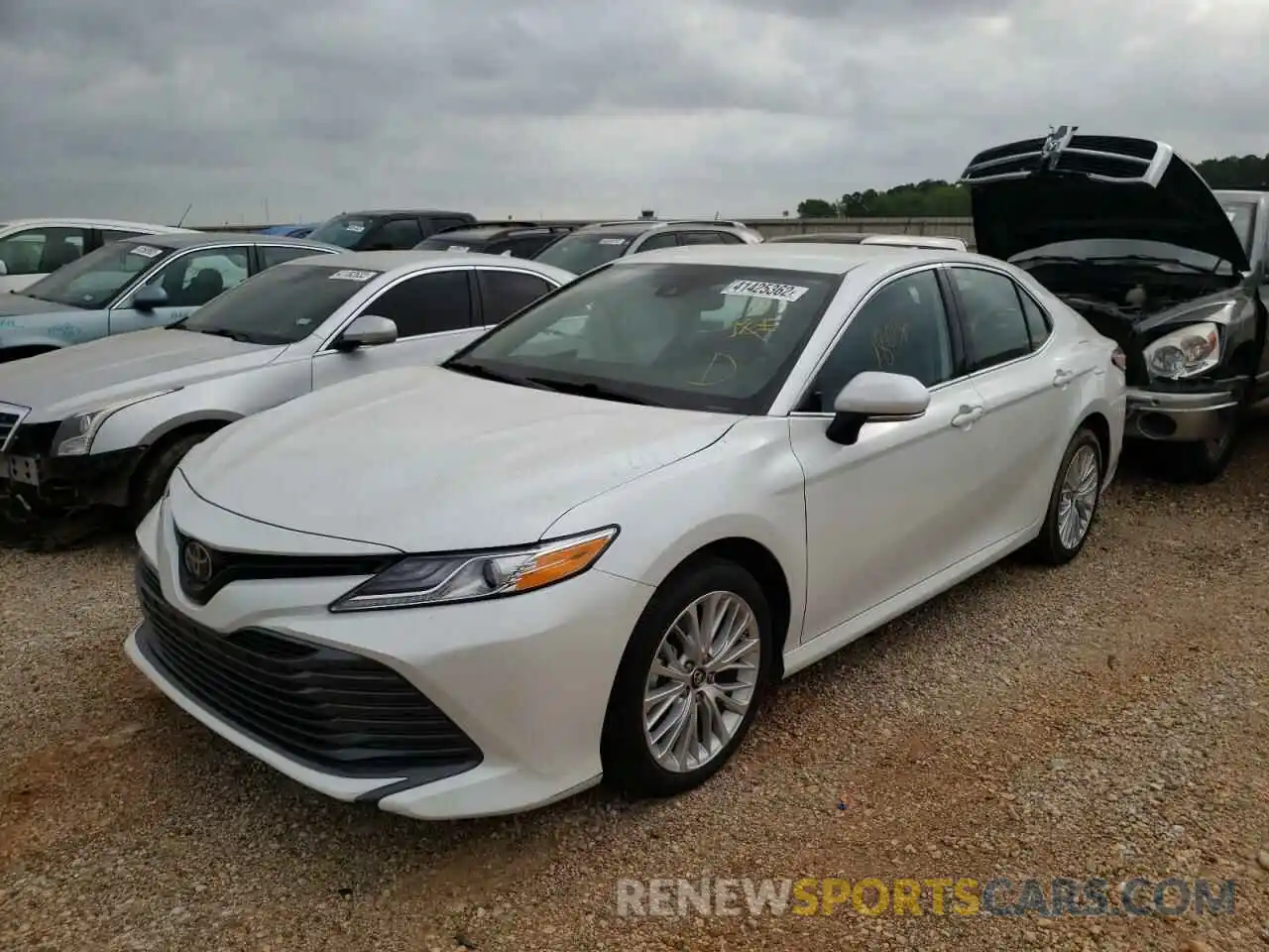 2 Photograph of a damaged car 4T1B11HK5KU791411 TOYOTA CAMRY 2019