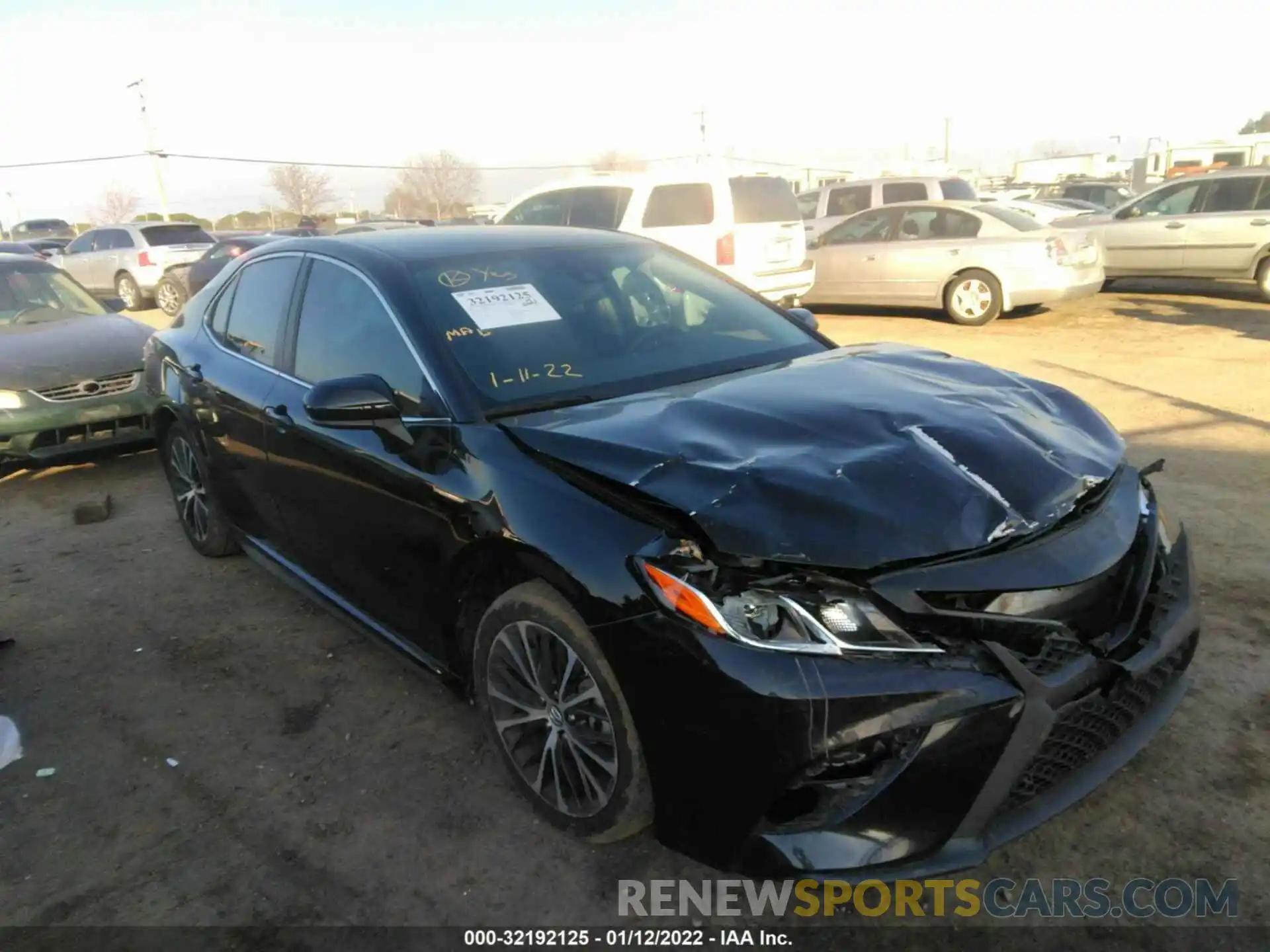 1 Photograph of a damaged car 4T1B11HK5KU792641 TOYOTA CAMRY 2019