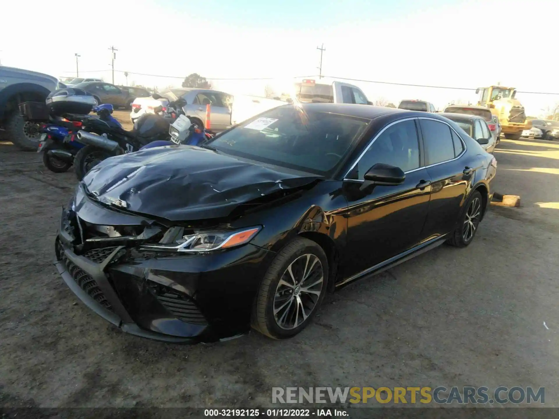 2 Photograph of a damaged car 4T1B11HK5KU792641 TOYOTA CAMRY 2019