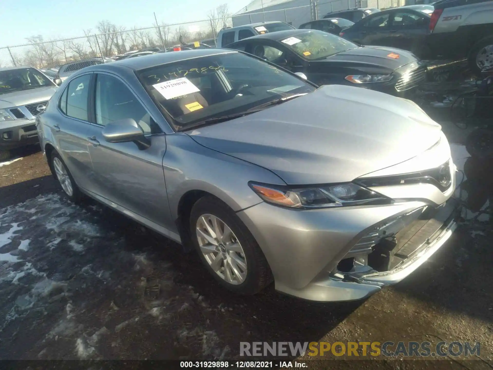 1 Photograph of a damaged car 4T1B11HK5KU796110 TOYOTA CAMRY 2019