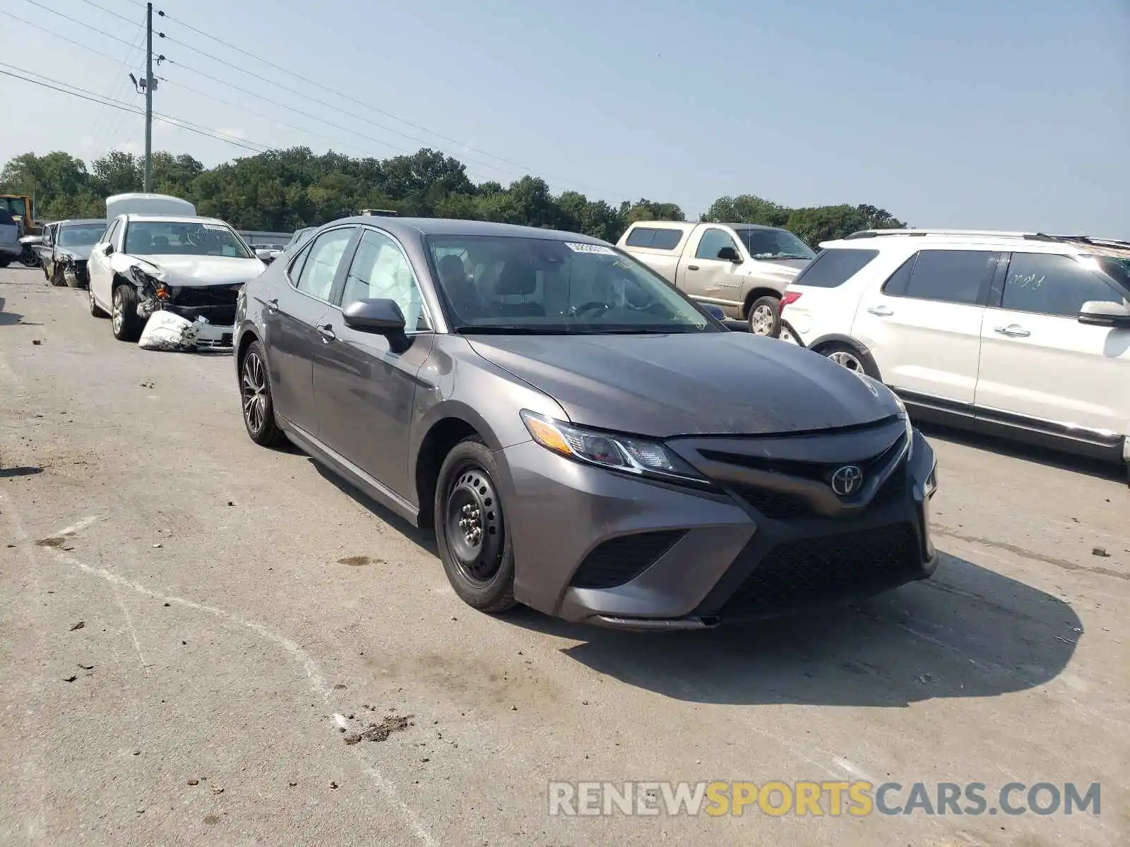 1 Photograph of a damaged car 4T1B11HK5KU796477 TOYOTA CAMRY 2019