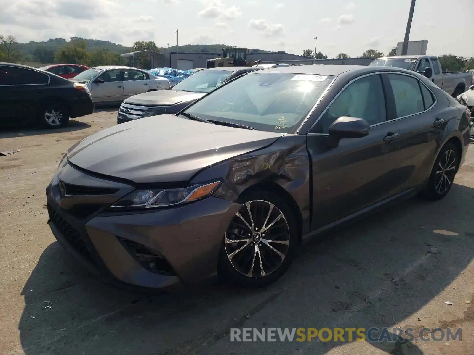 9 Photograph of a damaged car 4T1B11HK5KU796477 TOYOTA CAMRY 2019