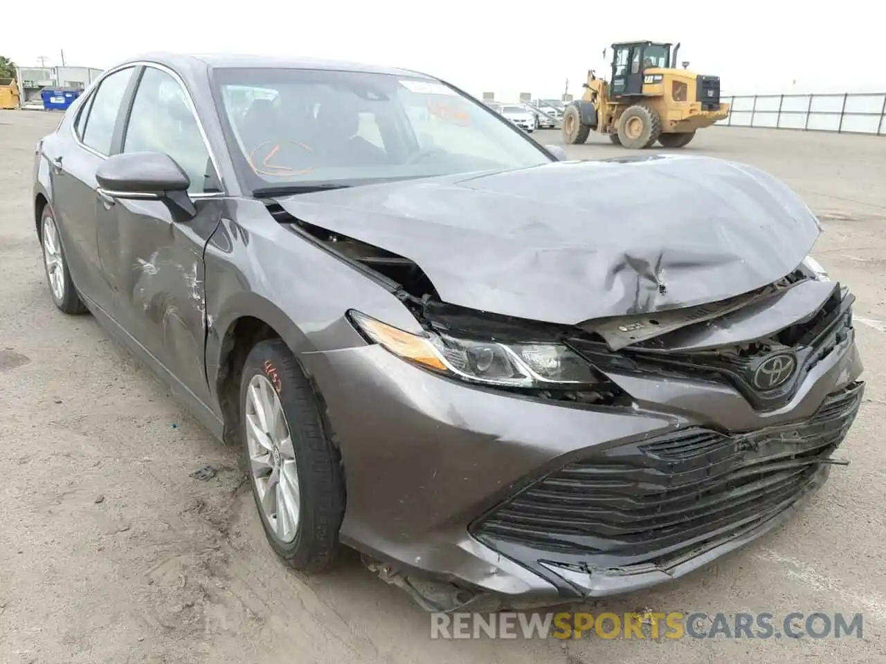 1 Photograph of a damaged car 4T1B11HK5KU796608 TOYOTA CAMRY 2019