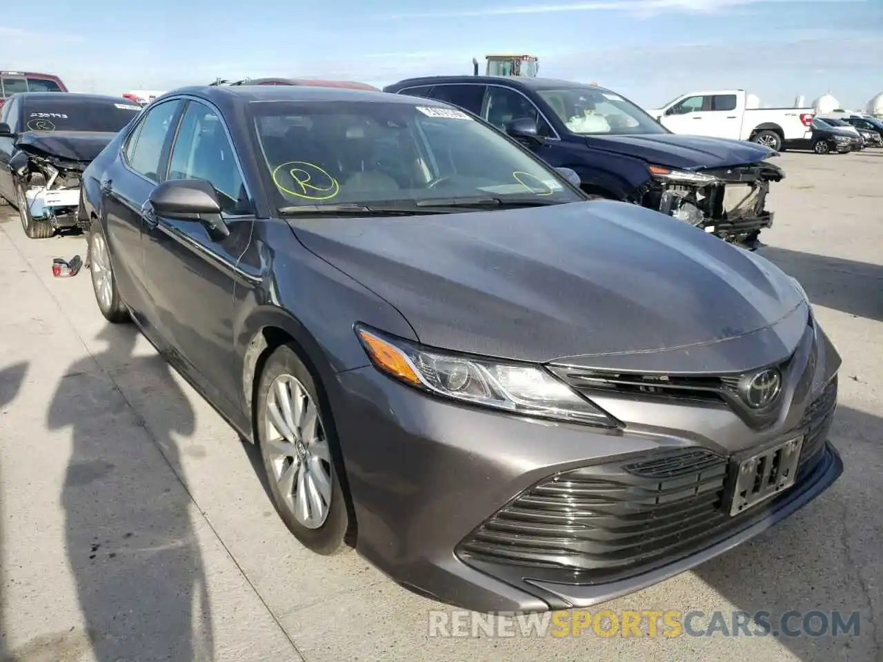 1 Photograph of a damaged car 4T1B11HK5KU797158 TOYOTA CAMRY 2019