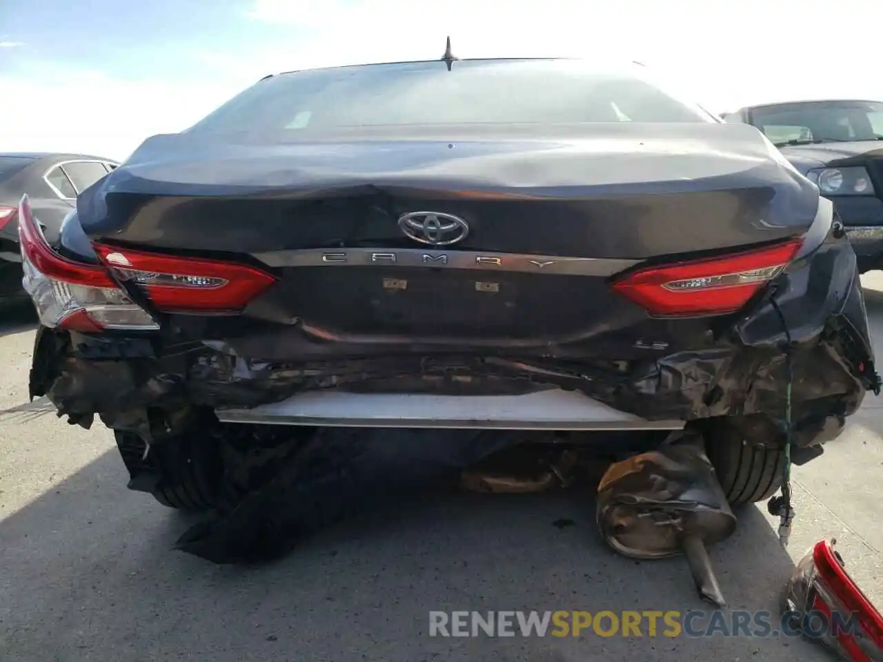 9 Photograph of a damaged car 4T1B11HK5KU797158 TOYOTA CAMRY 2019