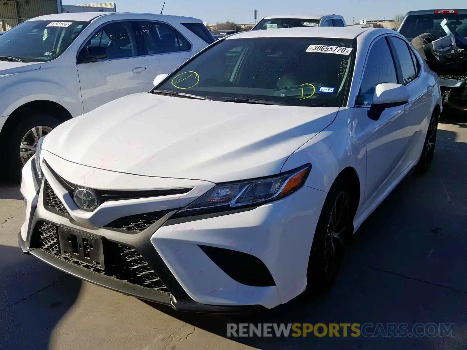 2 Photograph of a damaged car 4T1B11HK5KU797774 TOYOTA CAMRY 2019