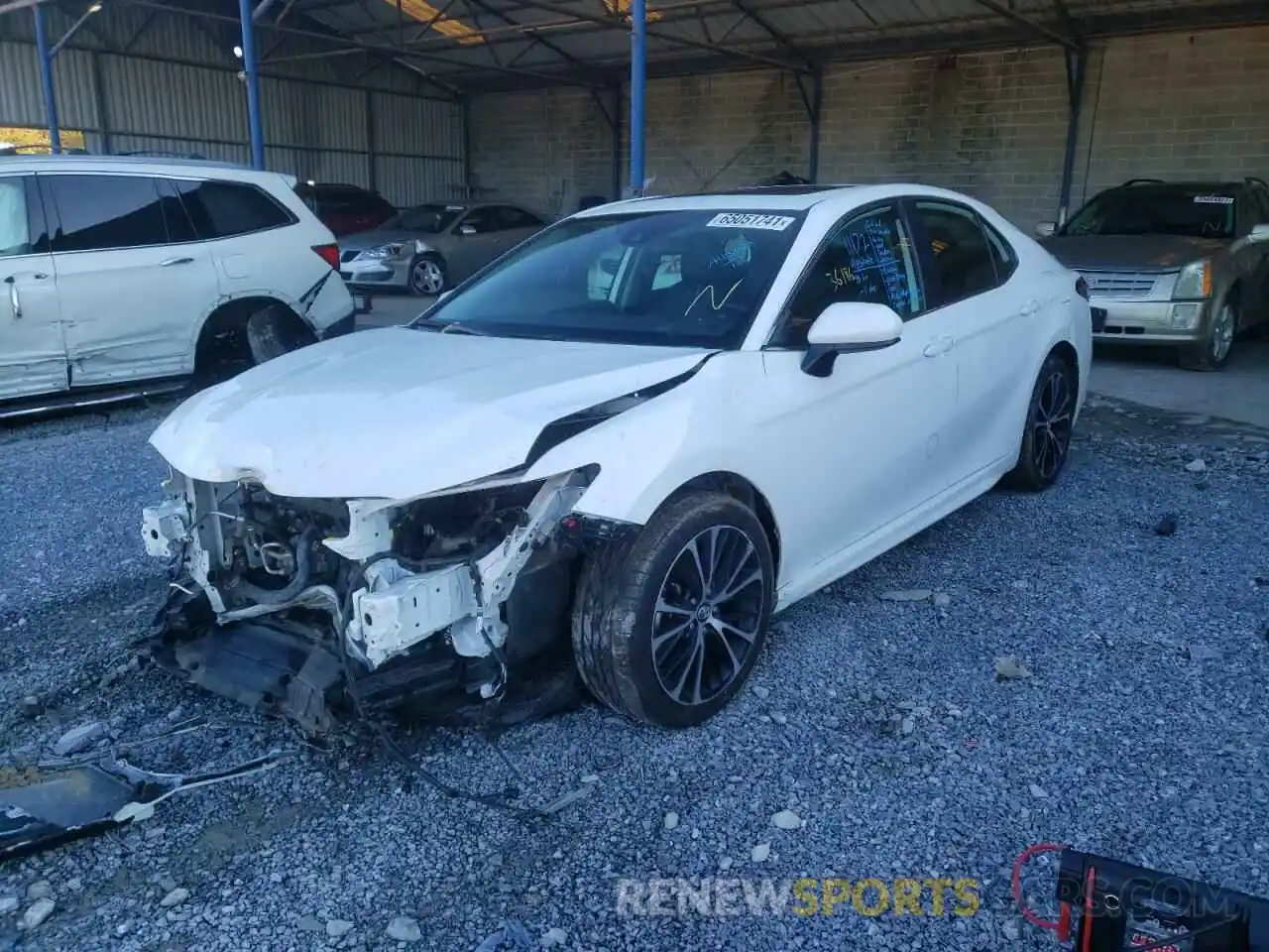 2 Photograph of a damaged car 4T1B11HK5KU798651 TOYOTA CAMRY 2019