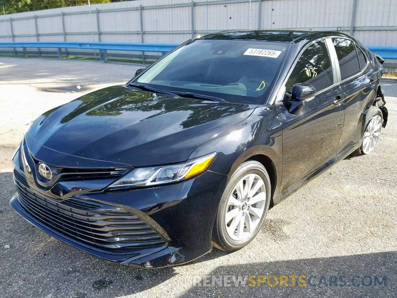 2 Photograph of a damaged car 4T1B11HK5KU798939 TOYOTA CAMRY 2019