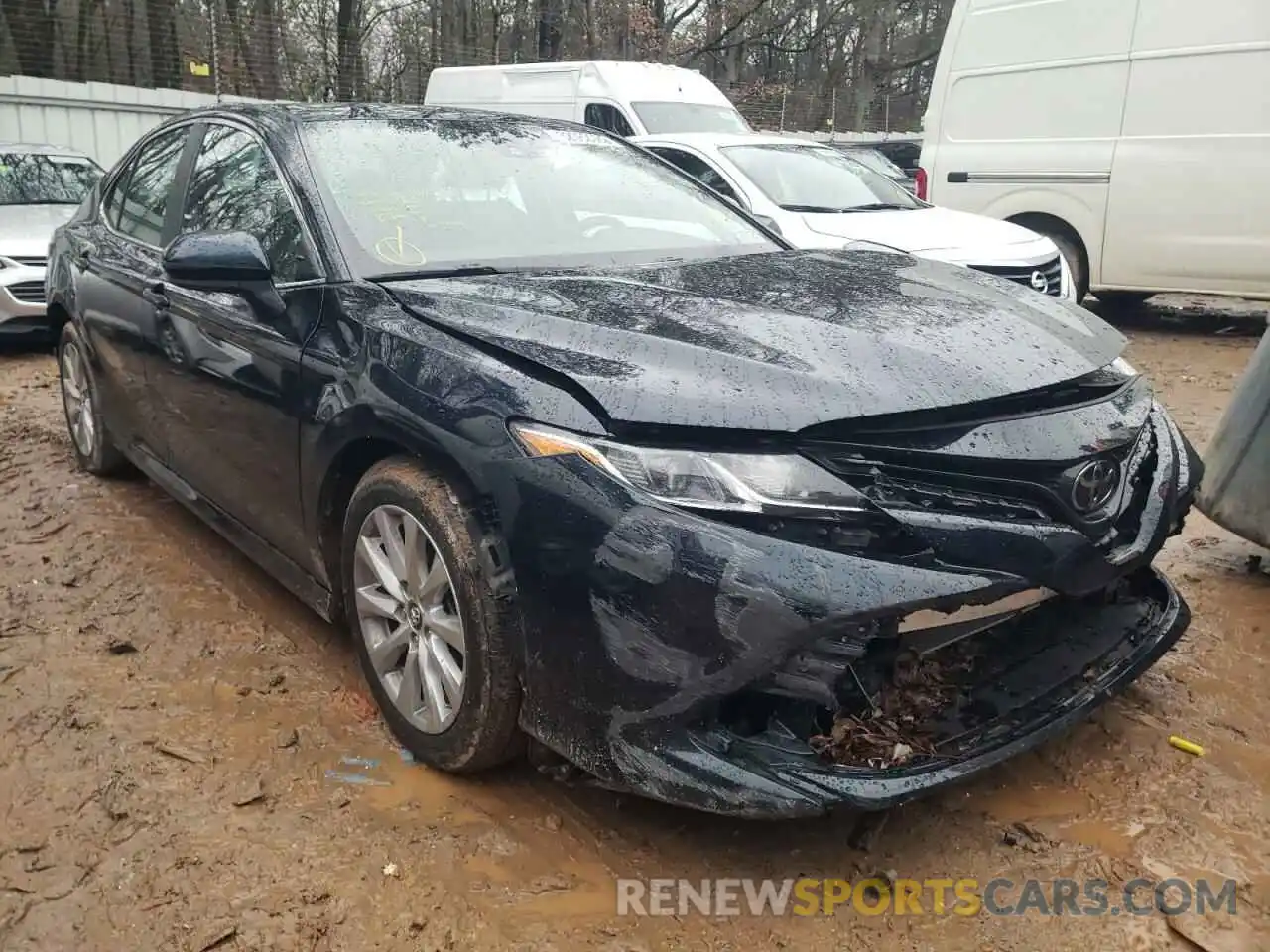 1 Photograph of a damaged car 4T1B11HK5KU800771 TOYOTA CAMRY 2019