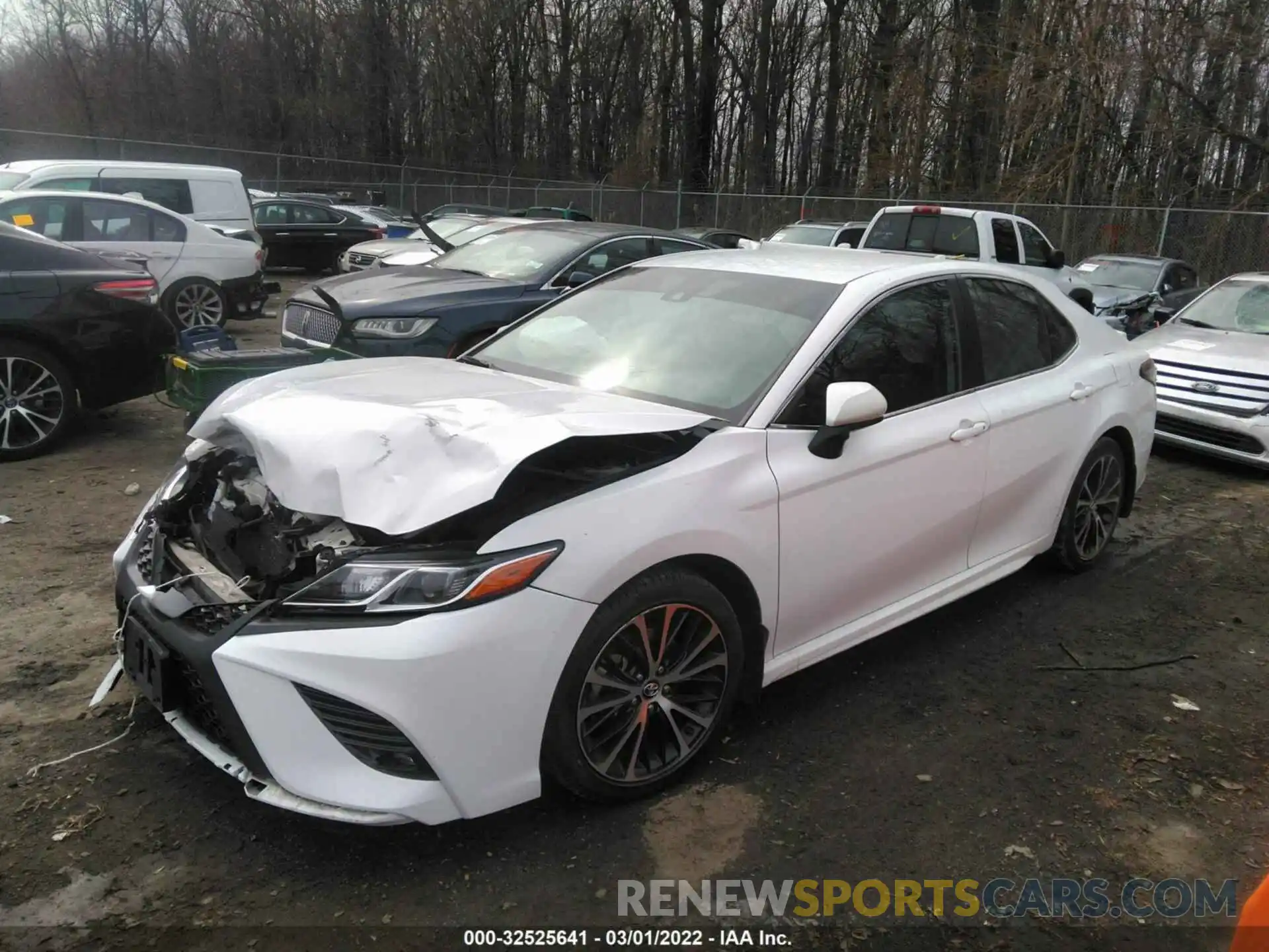 2 Photograph of a damaged car 4T1B11HK5KU801242 TOYOTA CAMRY 2019