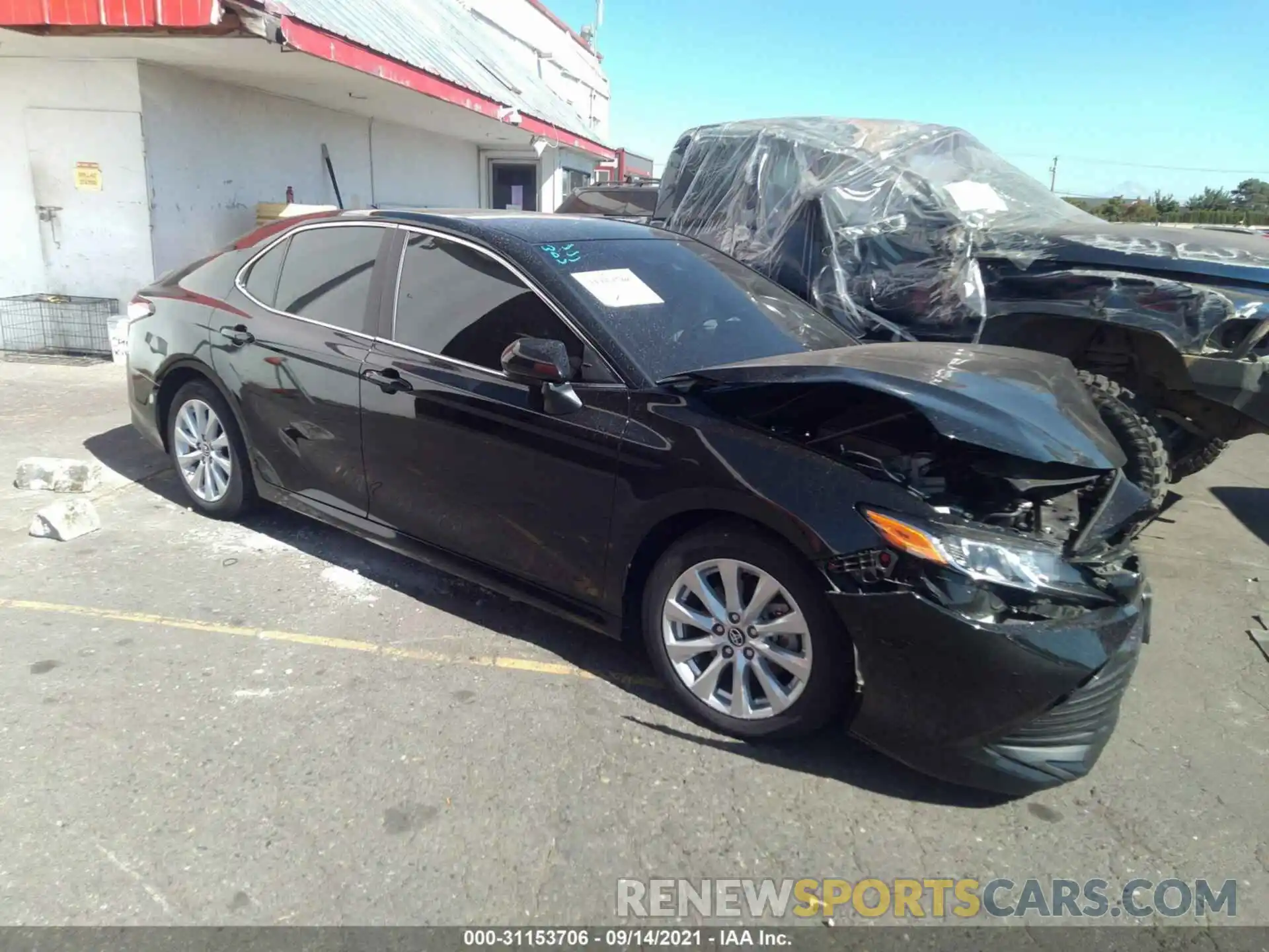 1 Photograph of a damaged car 4T1B11HK5KU801273 TOYOTA CAMRY 2019