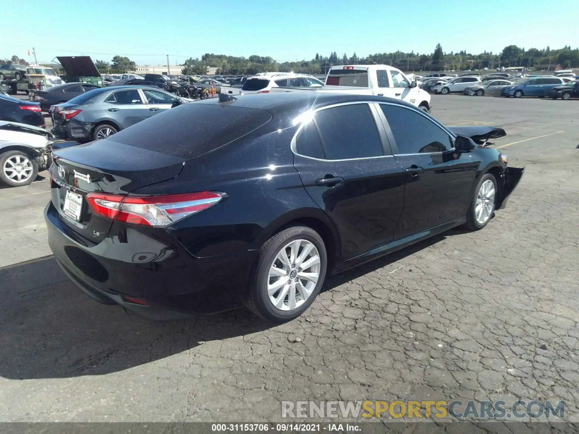 4 Photograph of a damaged car 4T1B11HK5KU801273 TOYOTA CAMRY 2019