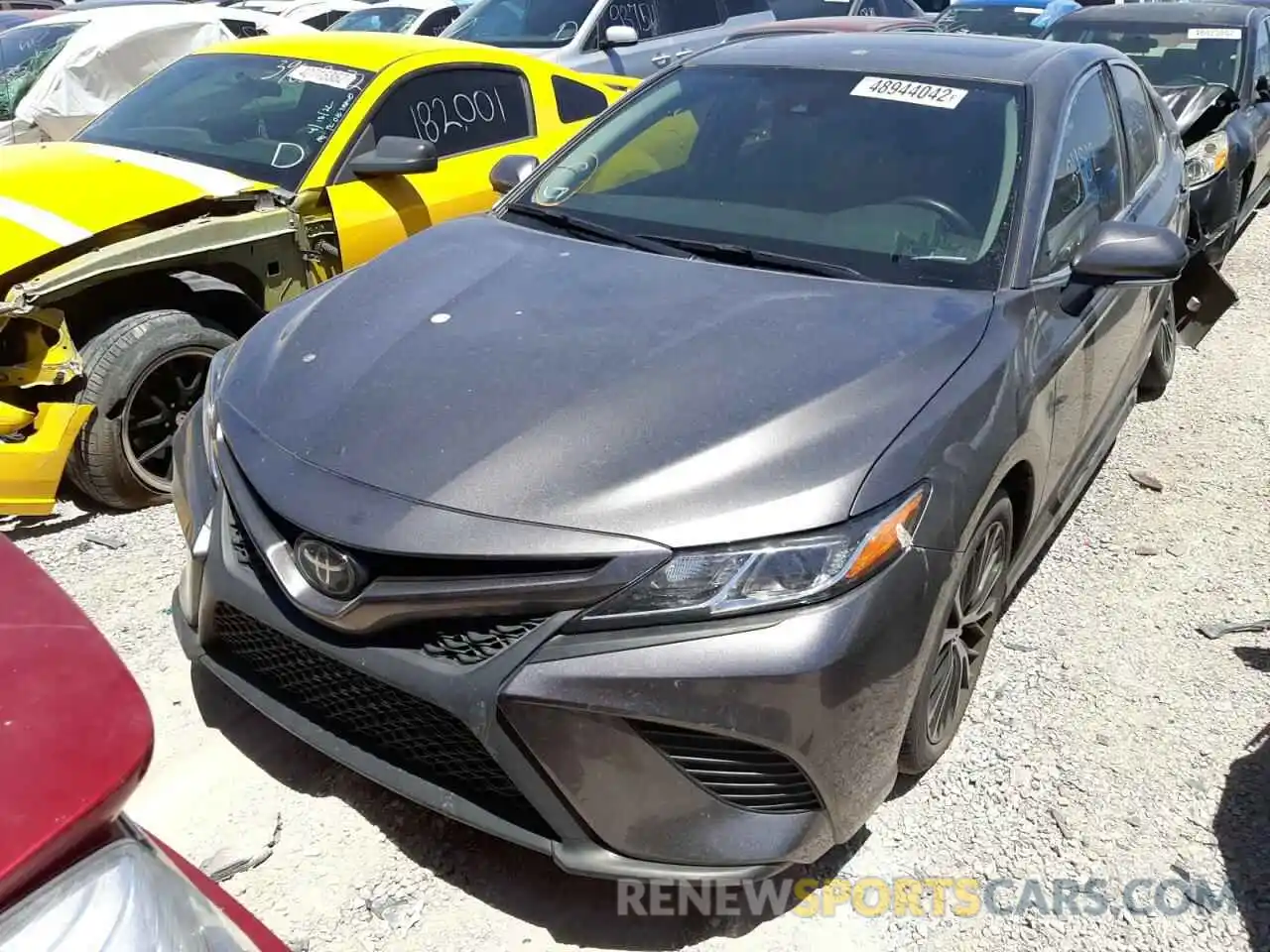 2 Photograph of a damaged car 4T1B11HK5KU801290 TOYOTA CAMRY 2019