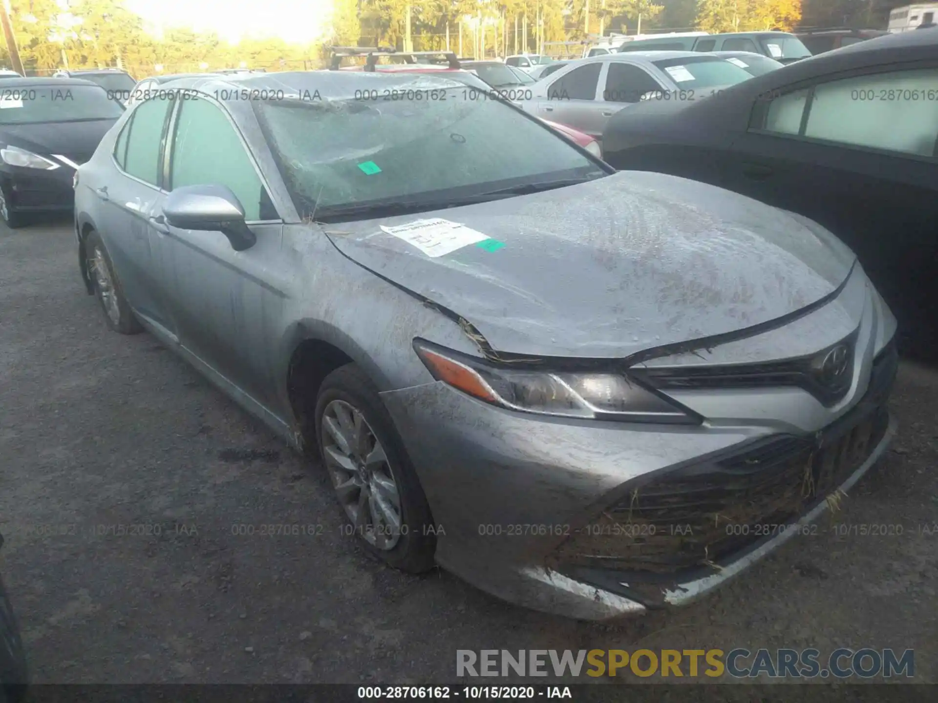 1 Photograph of a damaged car 4T1B11HK5KU801967 TOYOTA CAMRY 2019