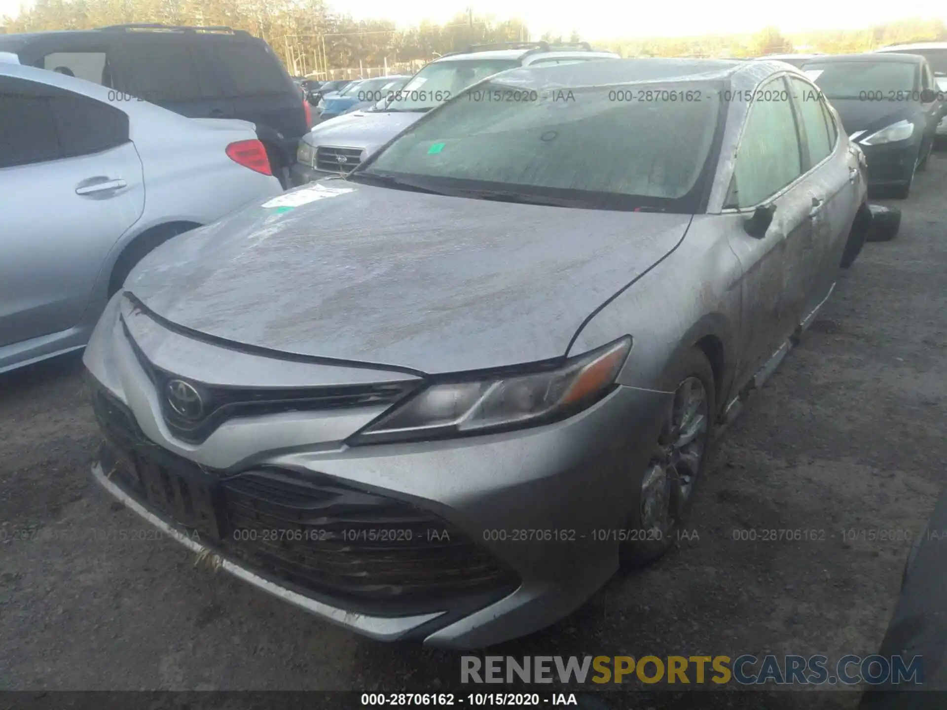 2 Photograph of a damaged car 4T1B11HK5KU801967 TOYOTA CAMRY 2019