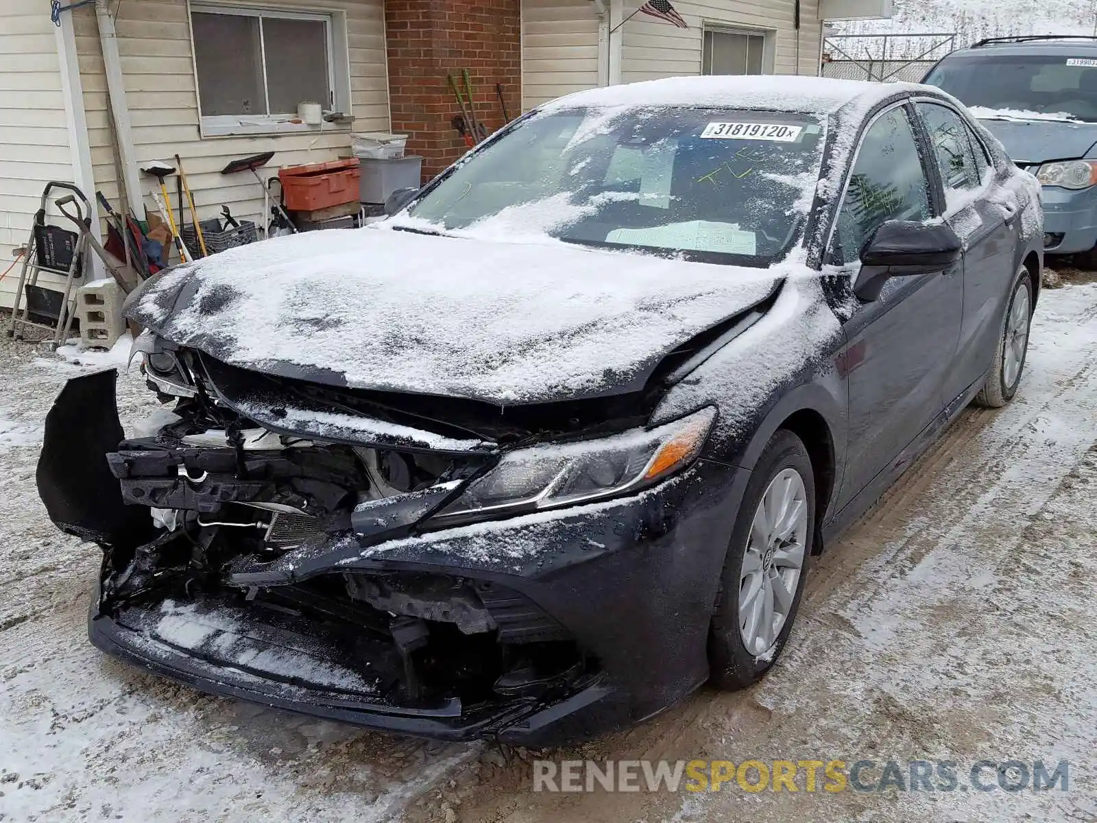 2 Photograph of a damaged car 4T1B11HK5KU802102 TOYOTA CAMRY 2019