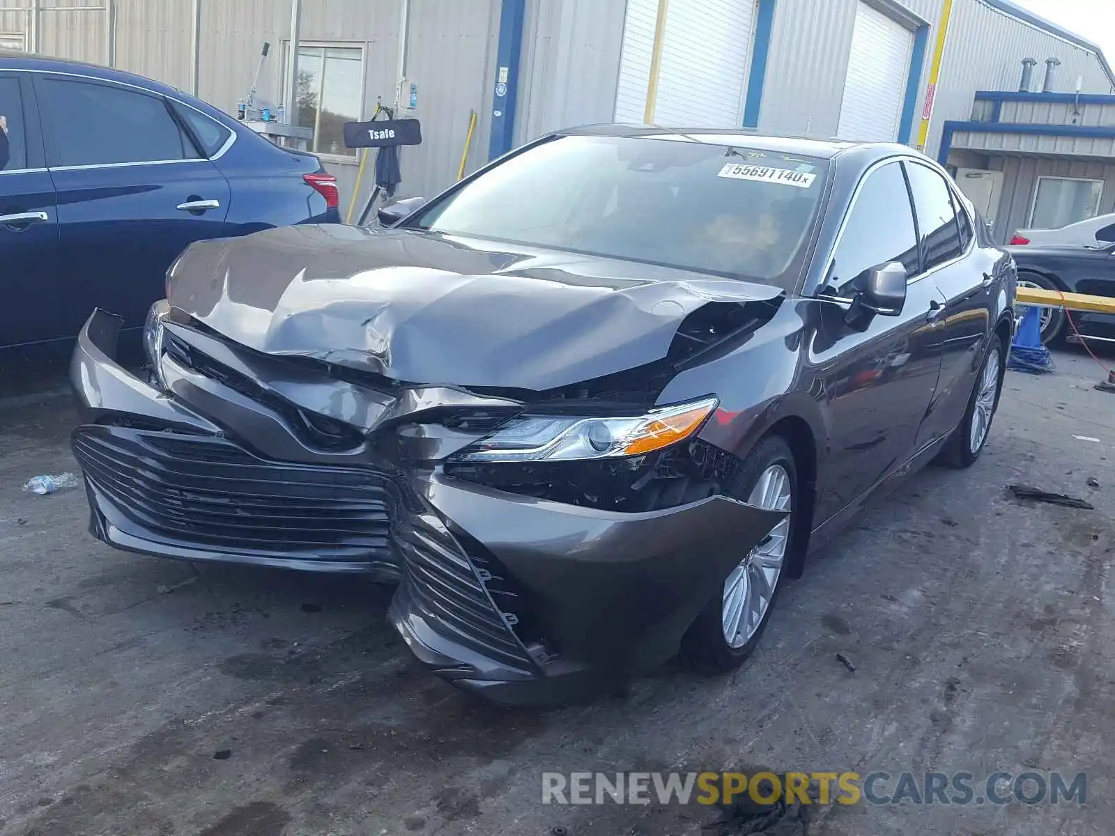 2 Photograph of a damaged car 4T1B11HK5KU802780 TOYOTA CAMRY 2019