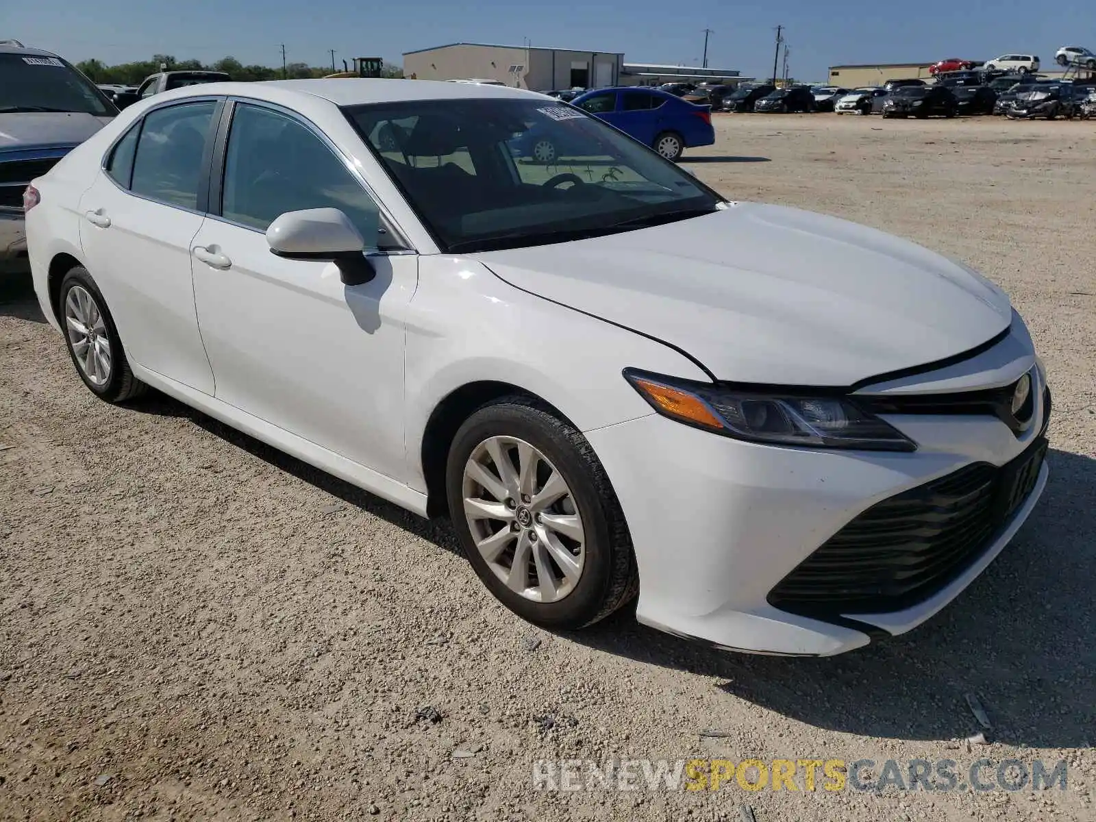 1 Photograph of a damaged car 4T1B11HK5KU802813 TOYOTA CAMRY 2019