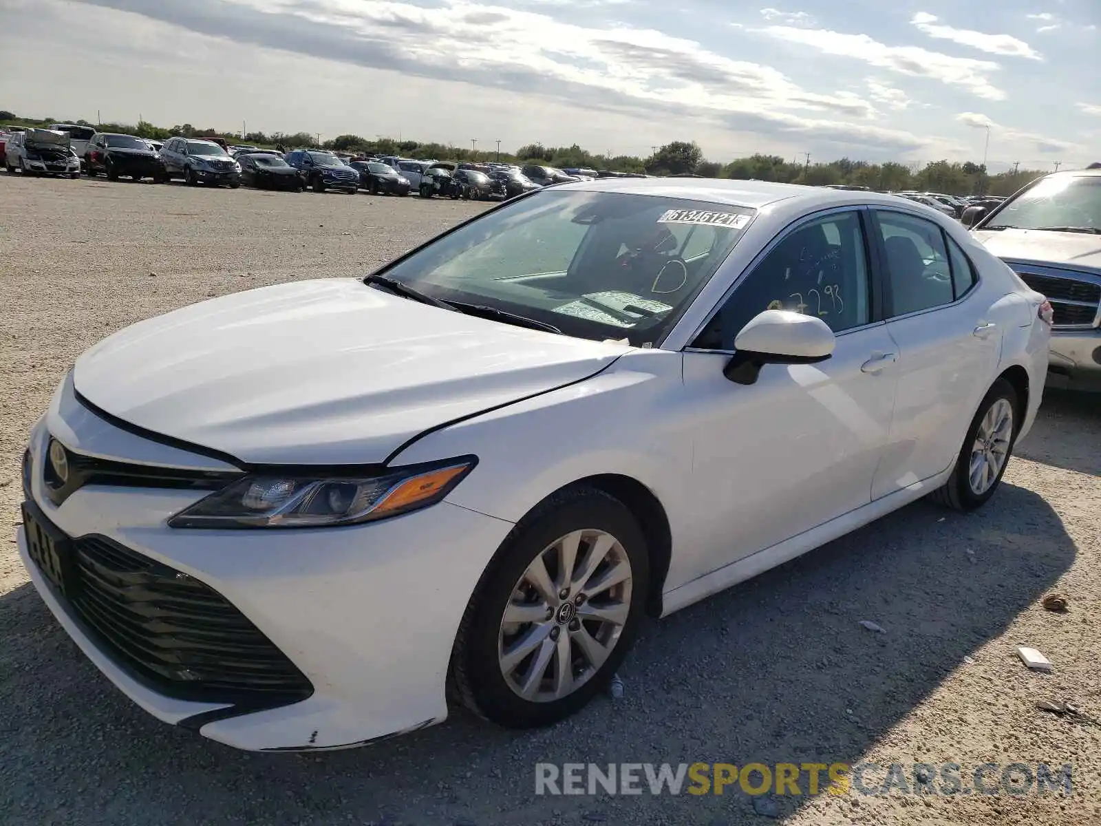 2 Photograph of a damaged car 4T1B11HK5KU802813 TOYOTA CAMRY 2019