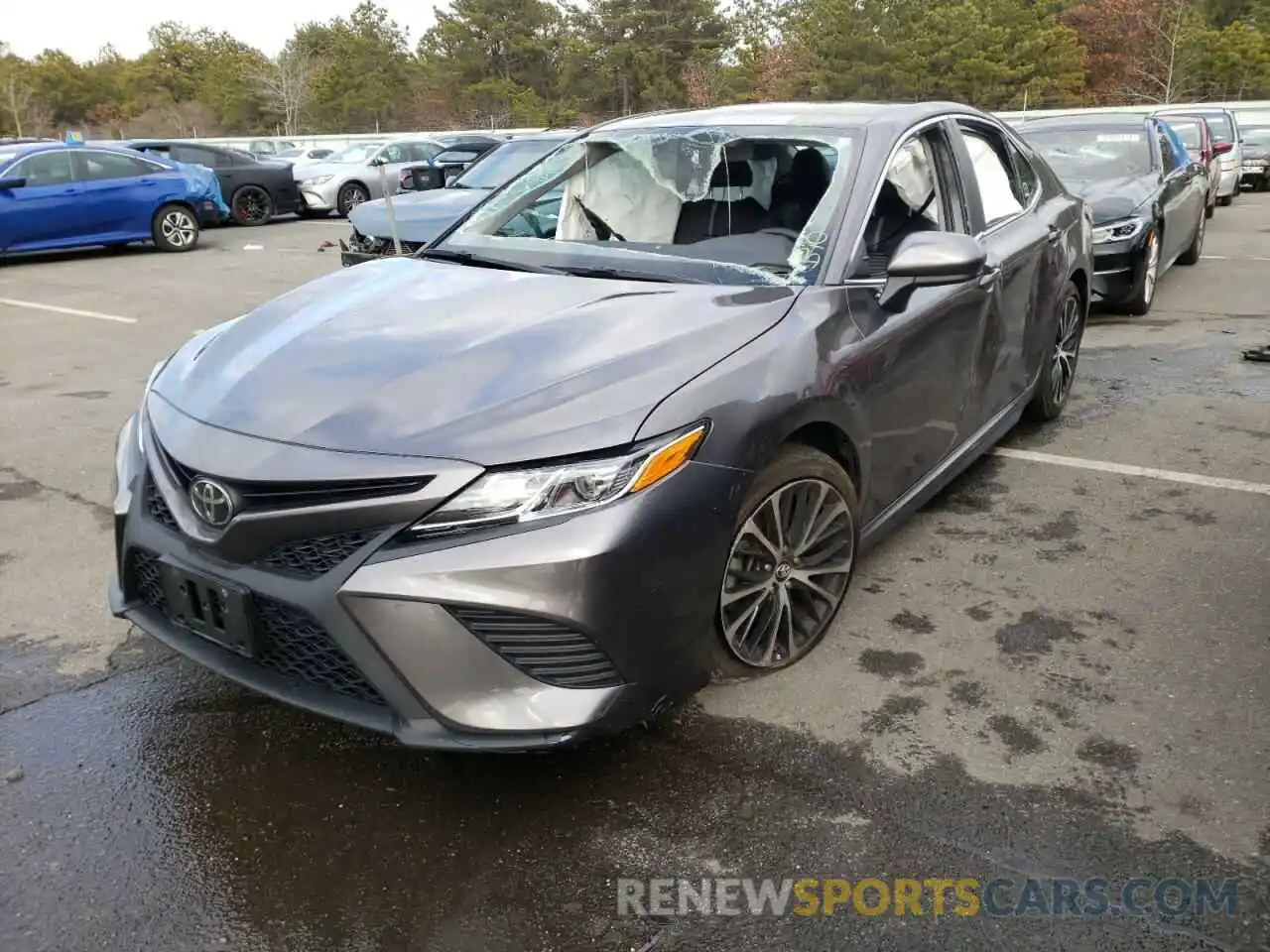 2 Photograph of a damaged car 4T1B11HK5KU802939 TOYOTA CAMRY 2019