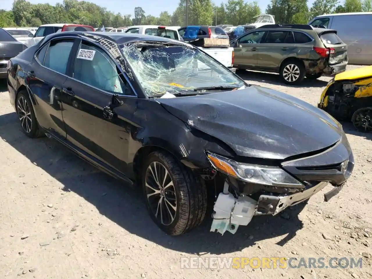 1 Photograph of a damaged car 4T1B11HK5KU803587 TOYOTA CAMRY 2019