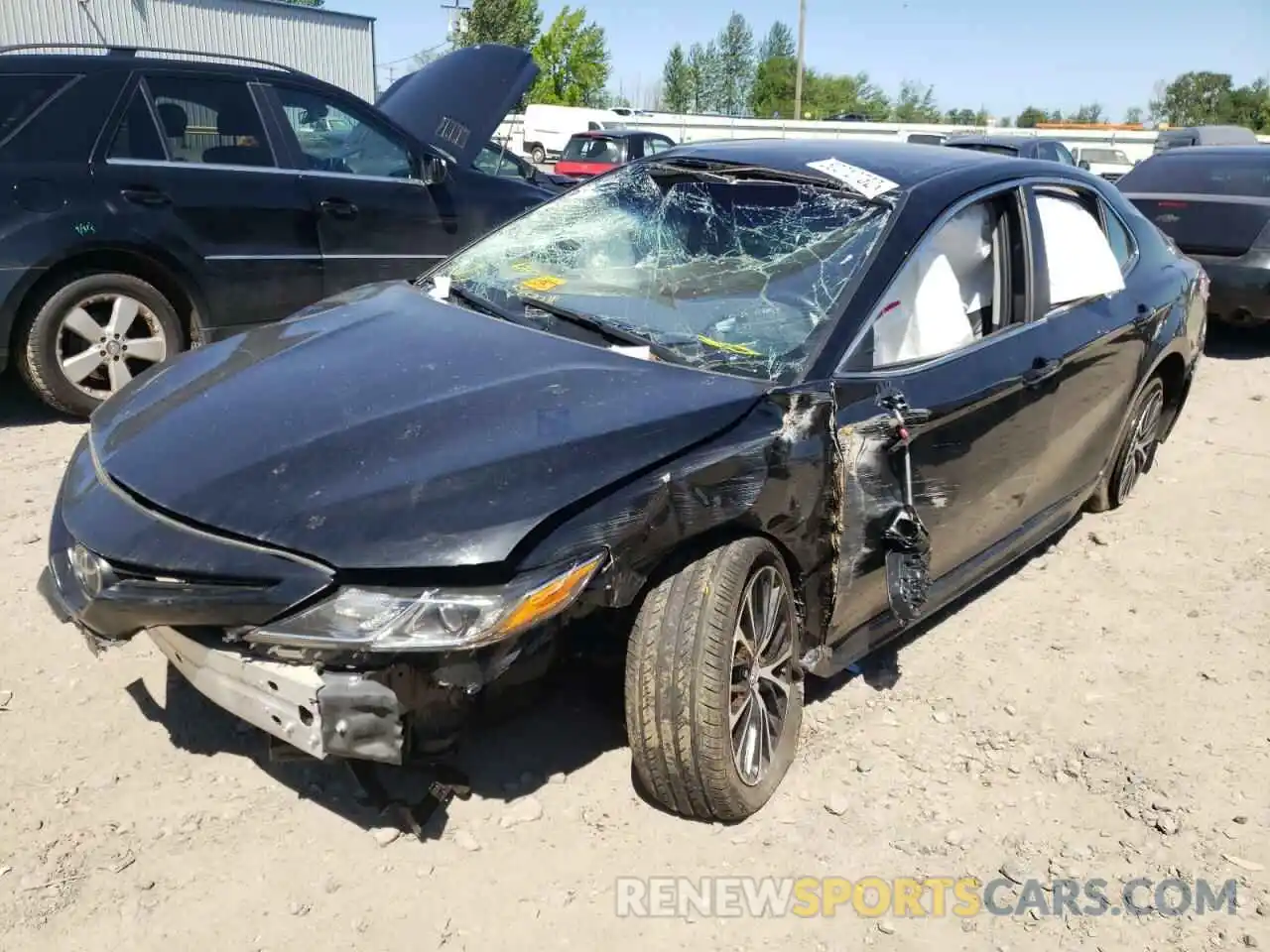 2 Photograph of a damaged car 4T1B11HK5KU803587 TOYOTA CAMRY 2019