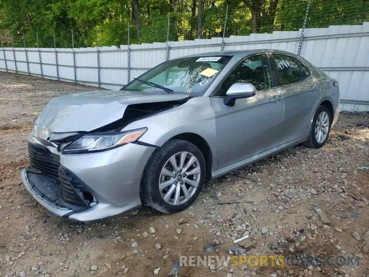 2 Photograph of a damaged car 4T1B11HK5KU803668 TOYOTA CAMRY 2019