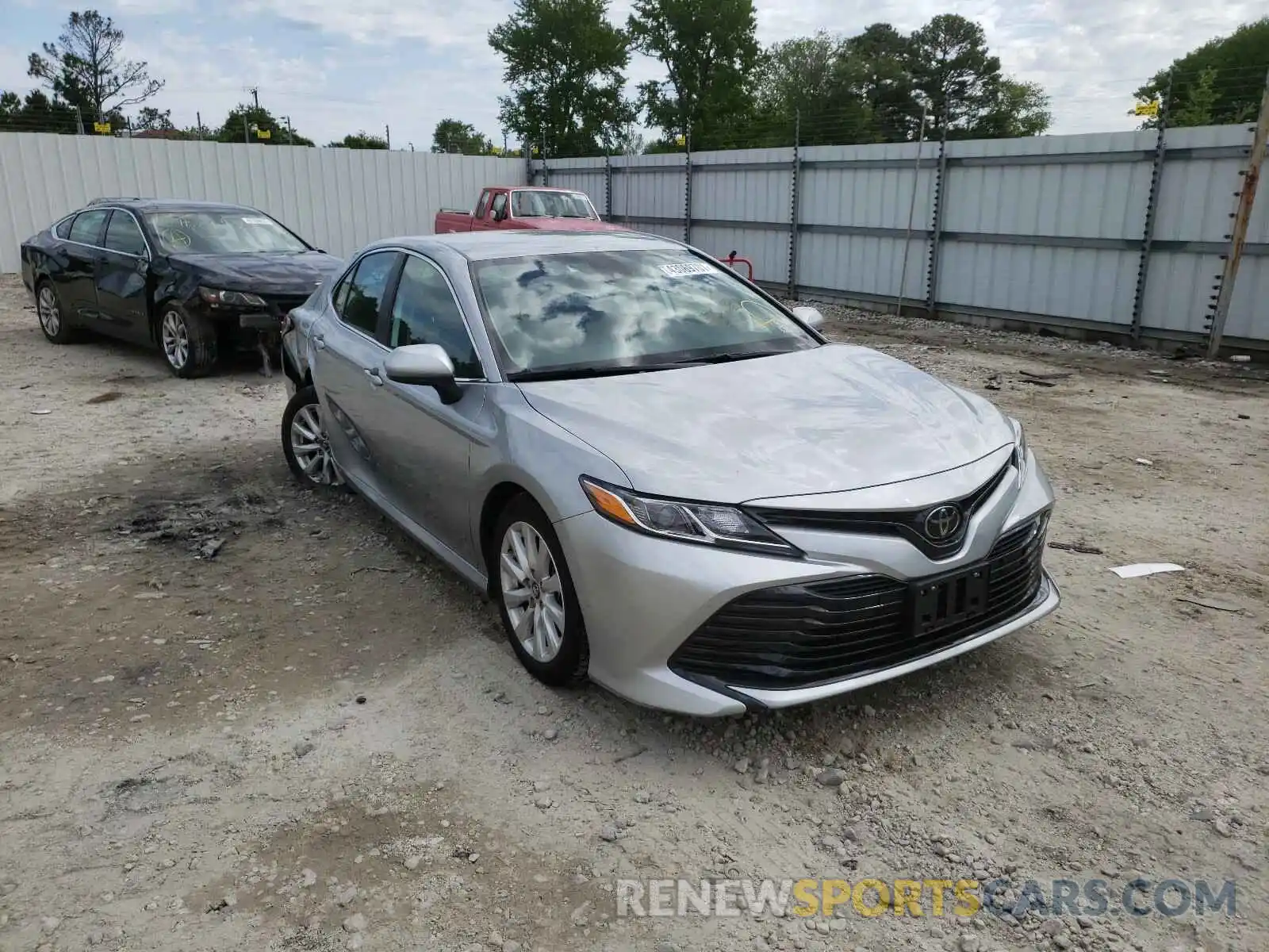 1 Photograph of a damaged car 4T1B11HK5KU804626 TOYOTA CAMRY 2019