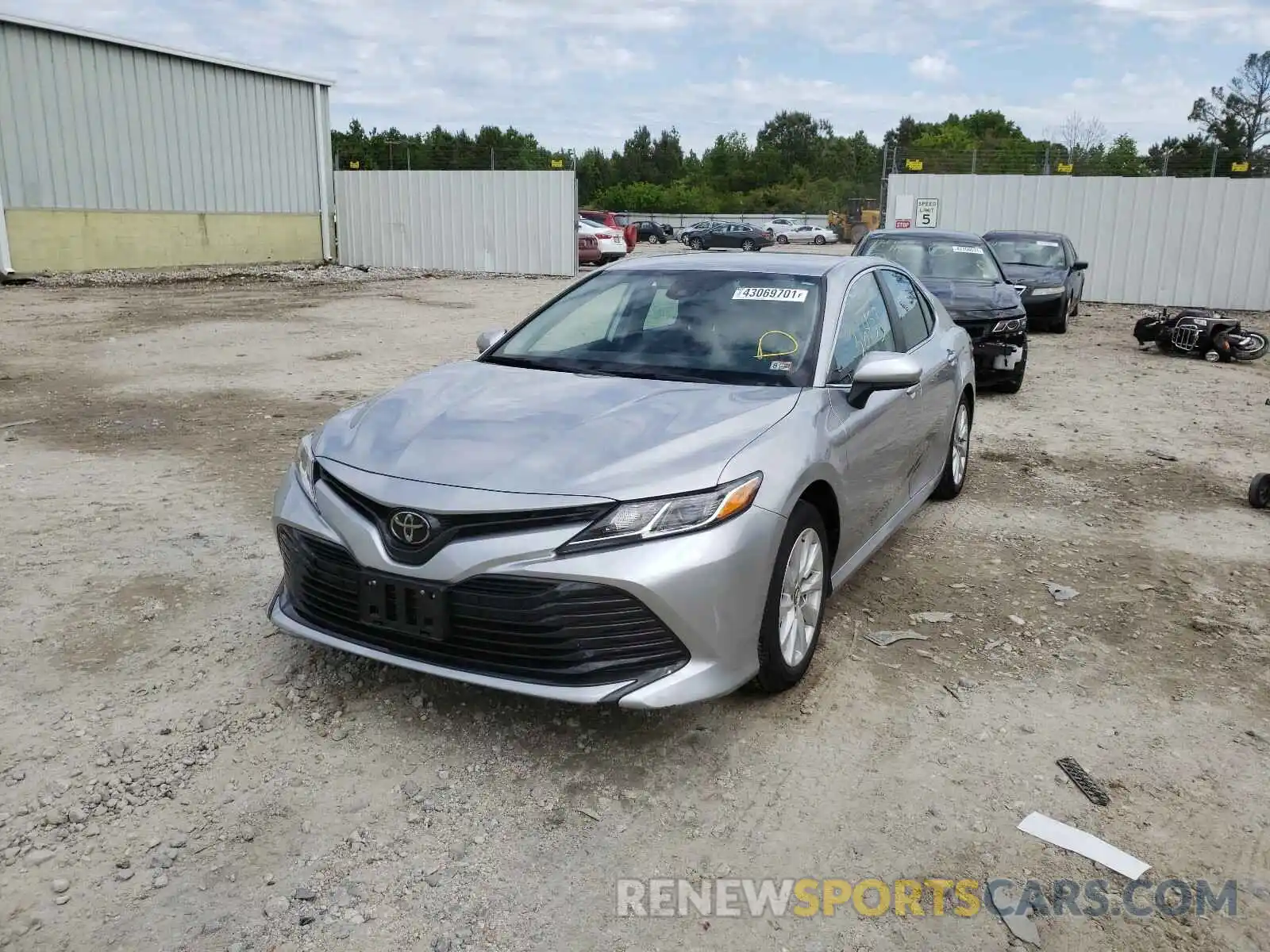 2 Photograph of a damaged car 4T1B11HK5KU804626 TOYOTA CAMRY 2019