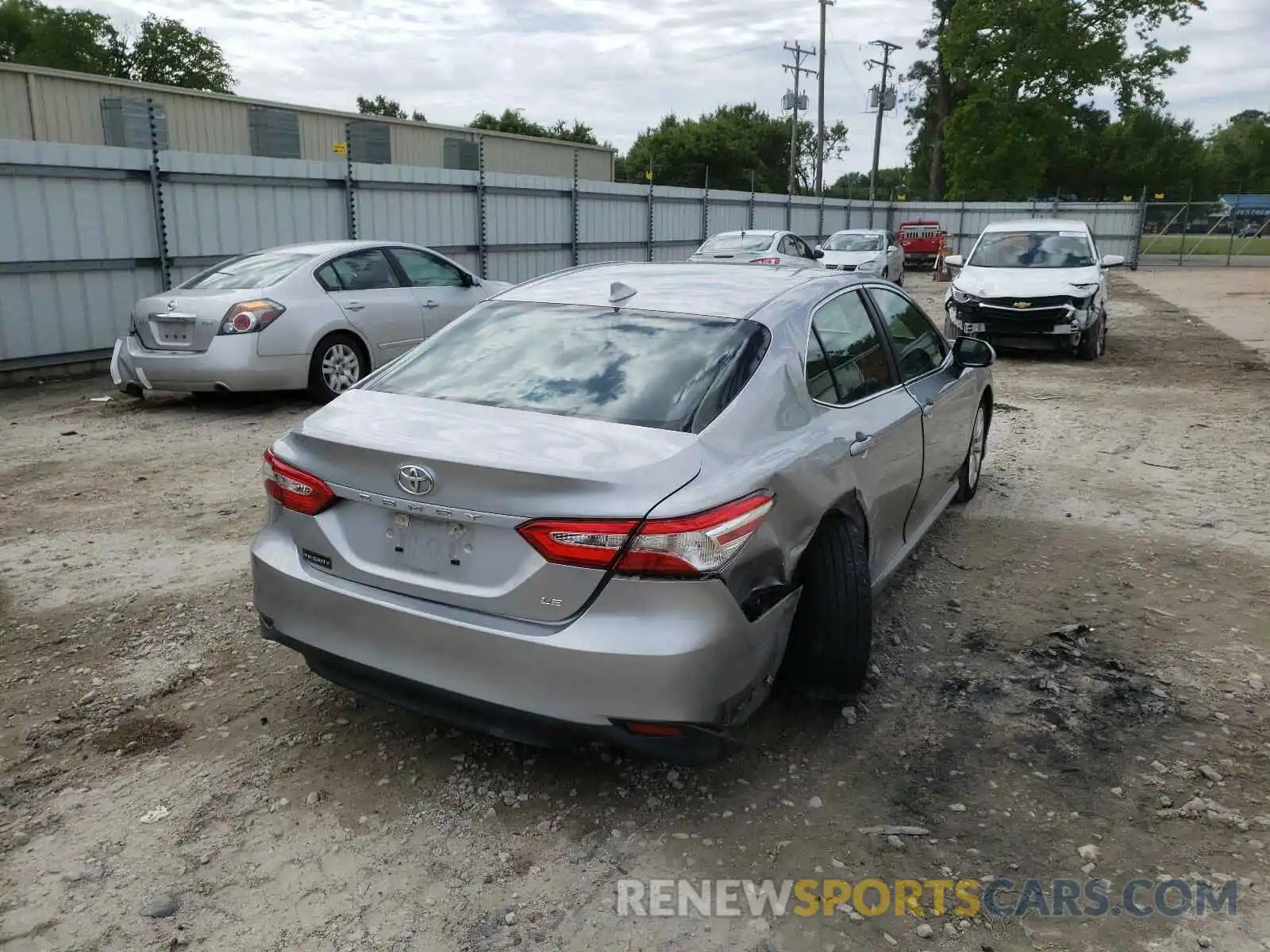 4 Photograph of a damaged car 4T1B11HK5KU804626 TOYOTA CAMRY 2019