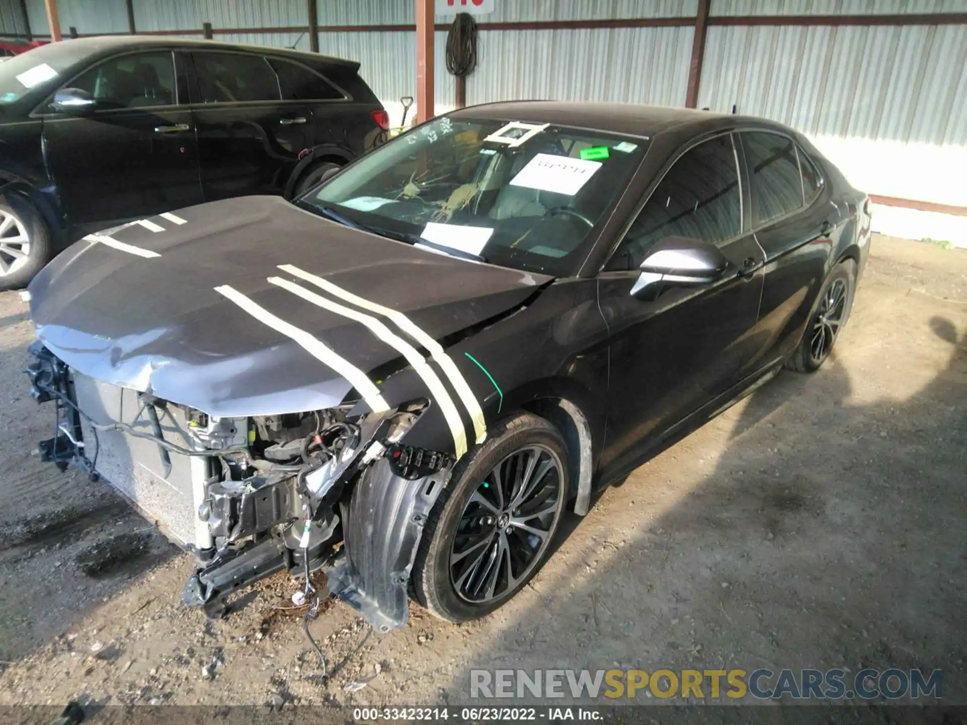 2 Photograph of a damaged car 4T1B11HK5KU804741 TOYOTA CAMRY 2019