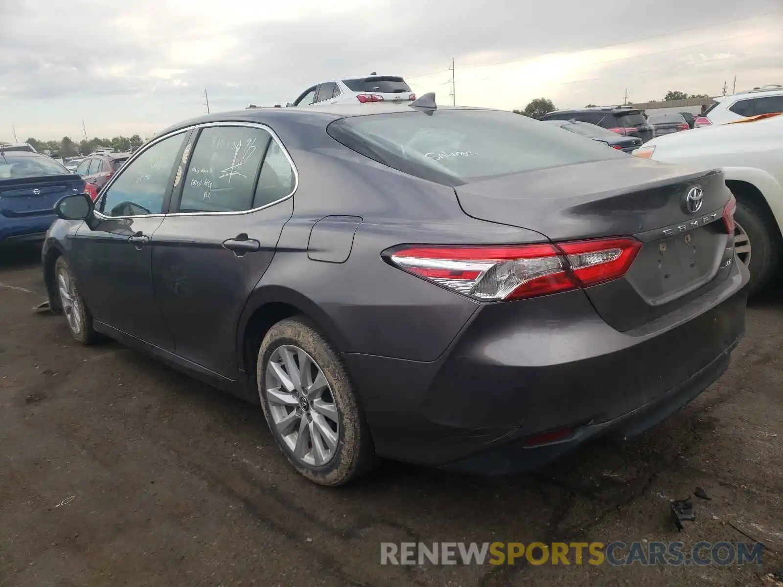 3 Photograph of a damaged car 4T1B11HK5KU805730 TOYOTA CAMRY 2019