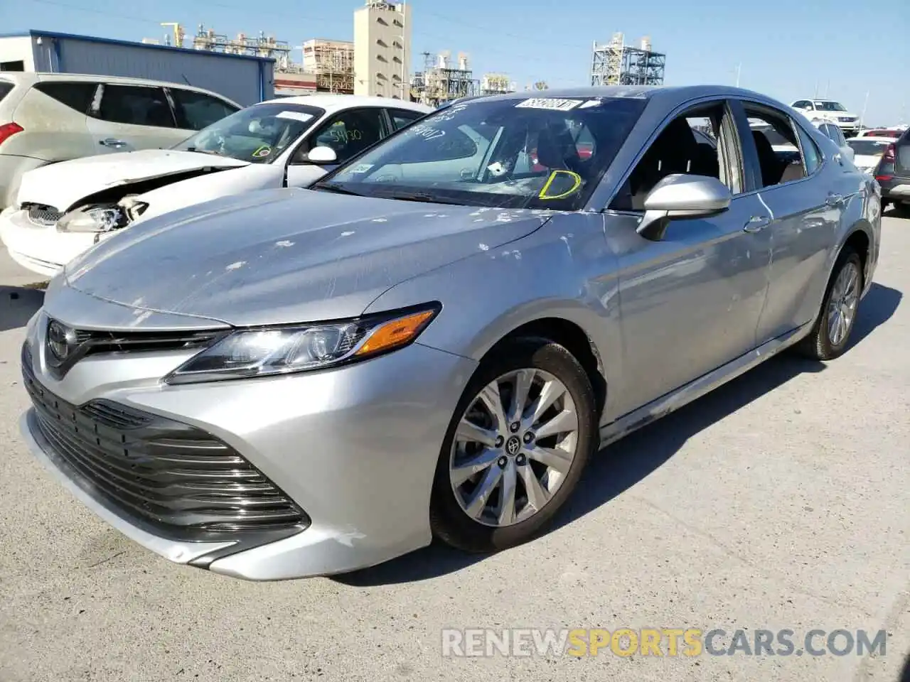 2 Photograph of a damaged car 4T1B11HK5KU806053 TOYOTA CAMRY 2019