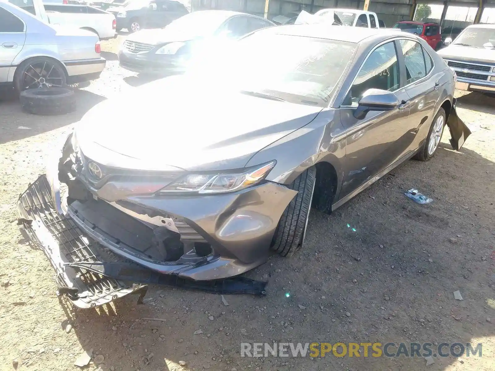 2 Photograph of a damaged car 4T1B11HK5KU807557 TOYOTA CAMRY 2019