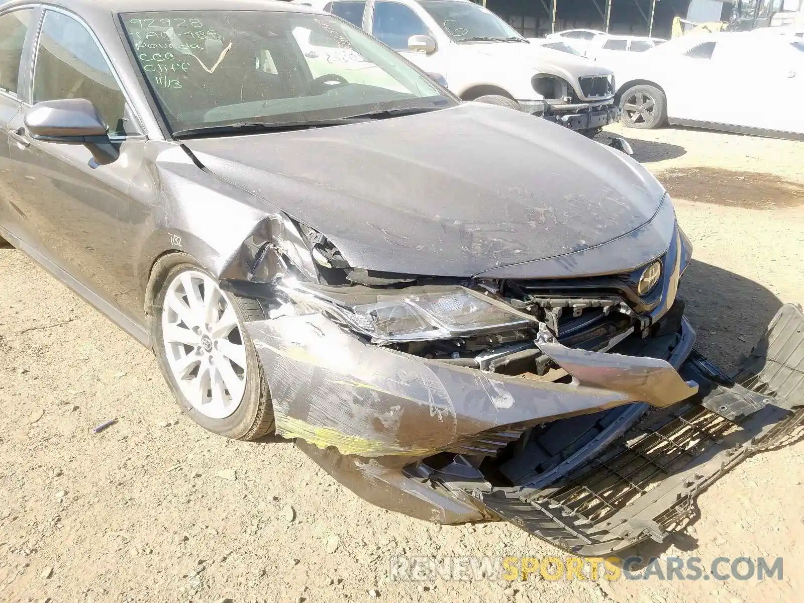 9 Photograph of a damaged car 4T1B11HK5KU807557 TOYOTA CAMRY 2019